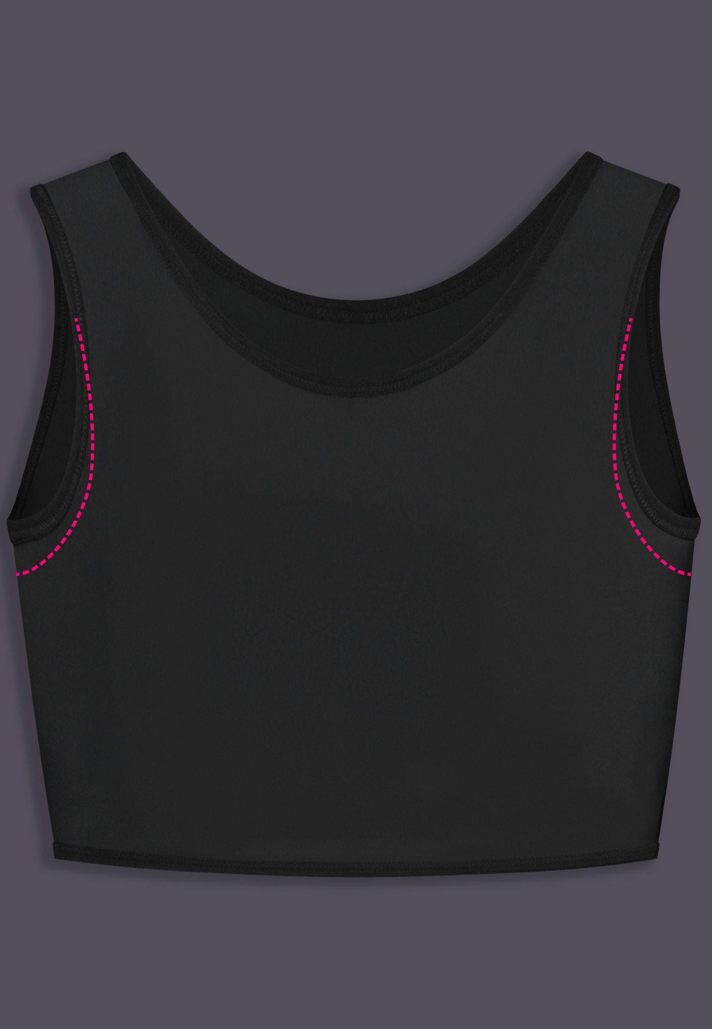 Short Binder Extra Strong black armpit change