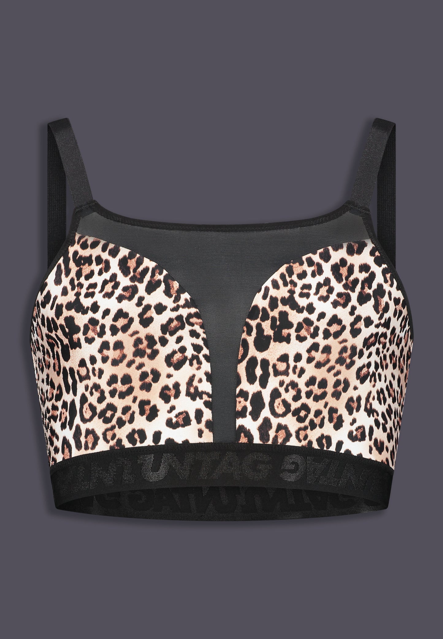 UNTAG athletic chest binder leopard ftm trans fashion