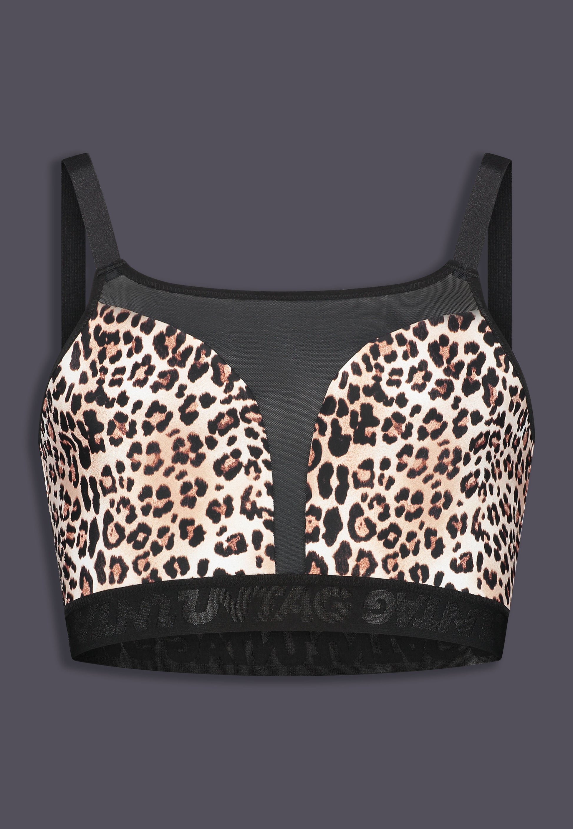 UNTAG athletic chest binder leopard ftm trans fashion