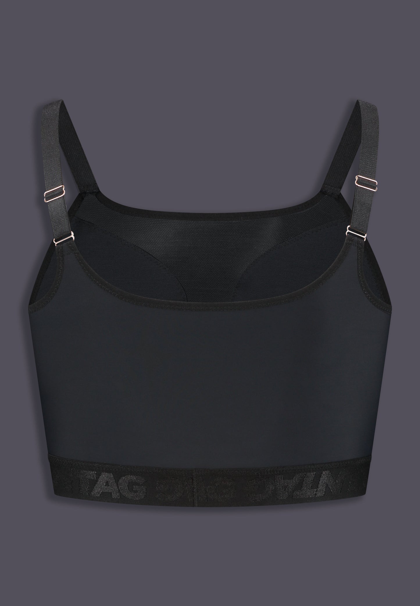 UNTAG athletic chest binder black ftm trans fashion