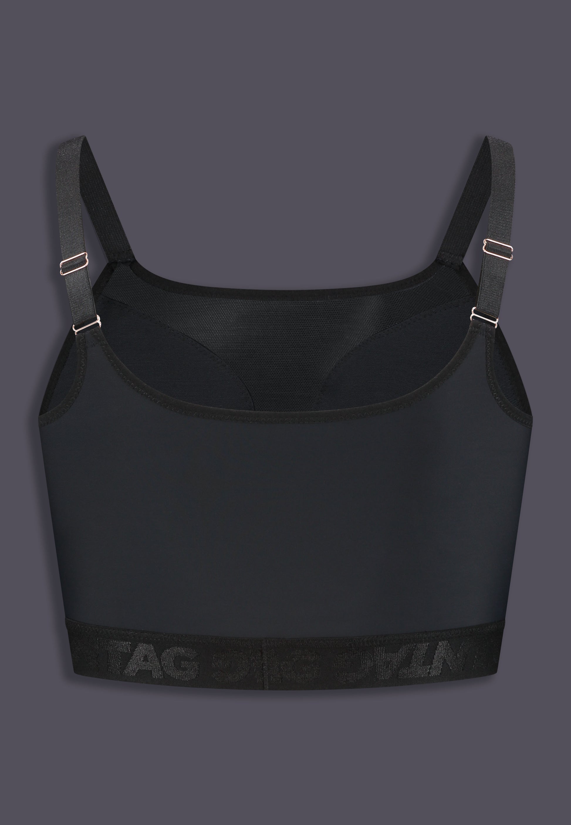 UNTAG athletic chest binder black ftm trans fashion