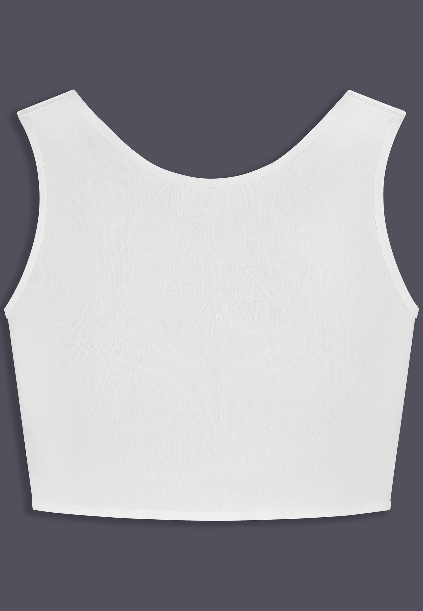 UNTAG Medical Chest Binder post-op surgery white- back