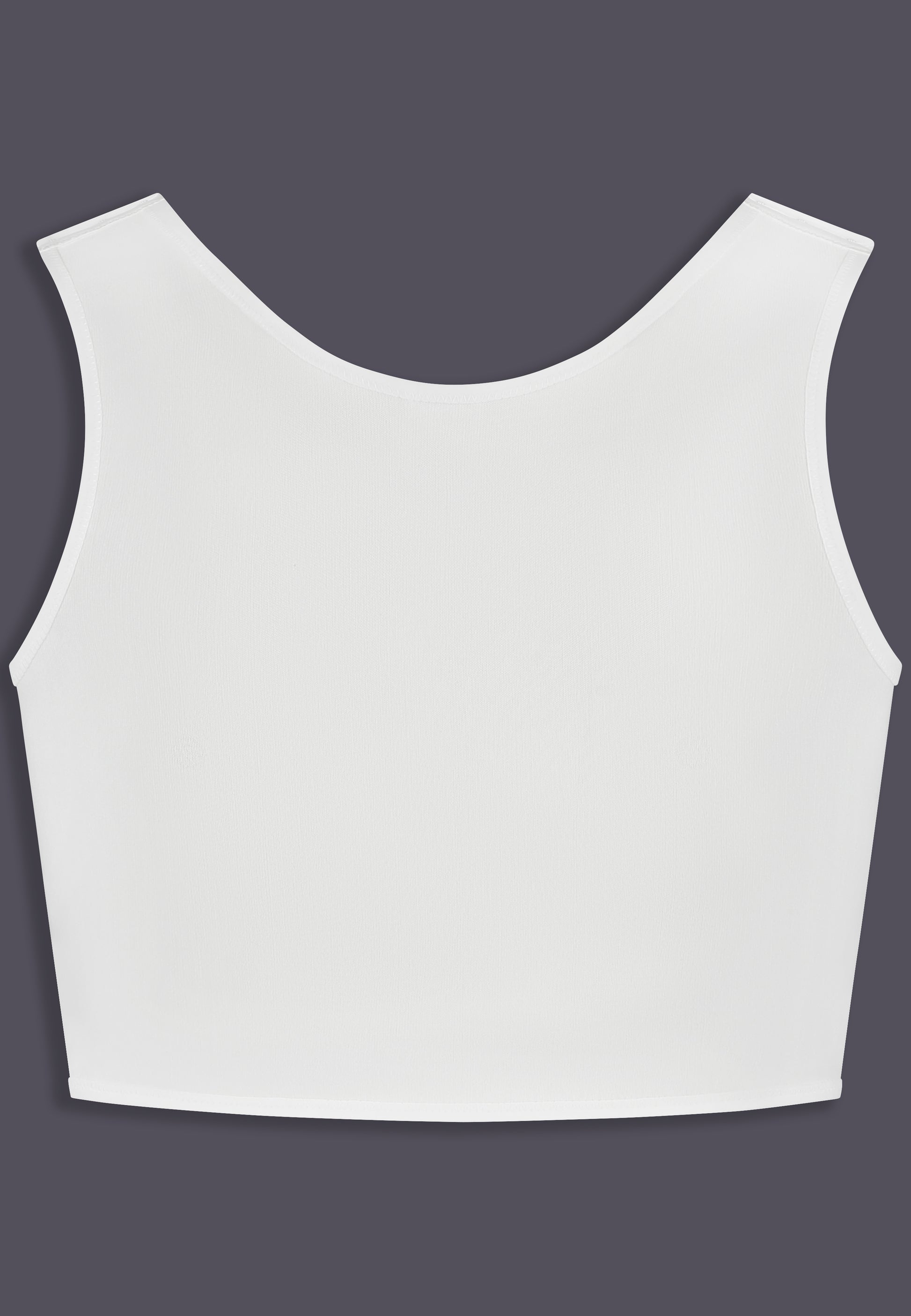 UNTAG Medical Chest Binder post-op surgery white-  back