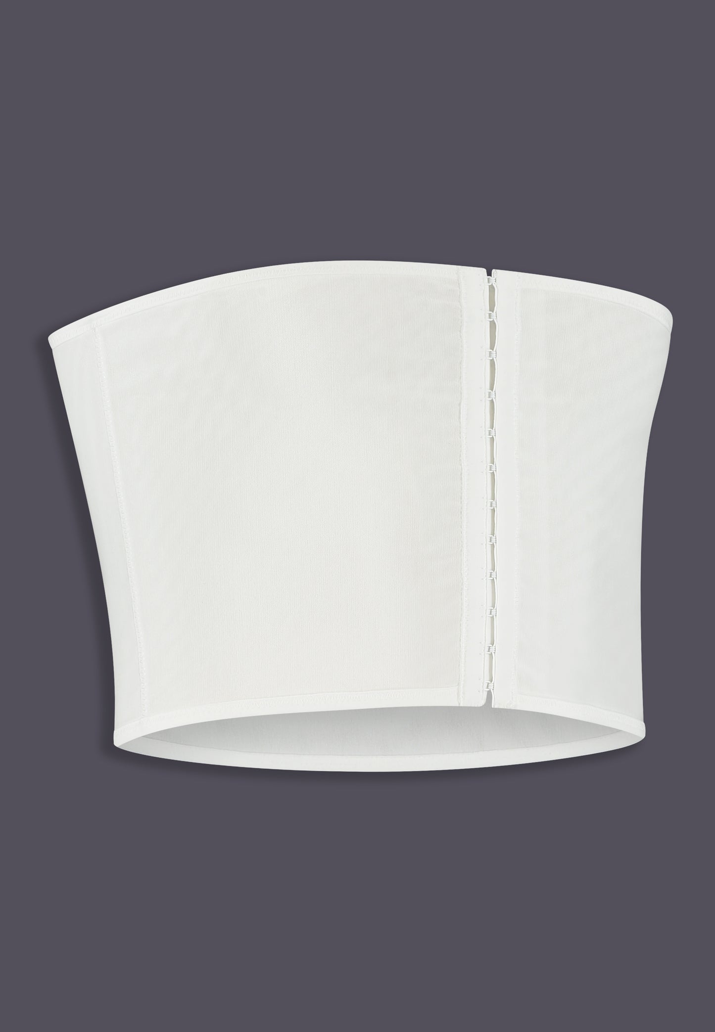 UNTAG FtM trans chest binder top Medical Binder Band white strapless product side
