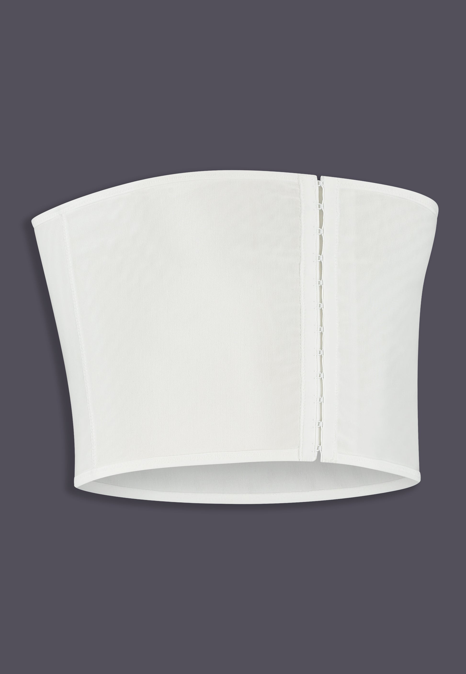 UNTAG FtM trans chest binder top Medical Binder Band white strapless product side