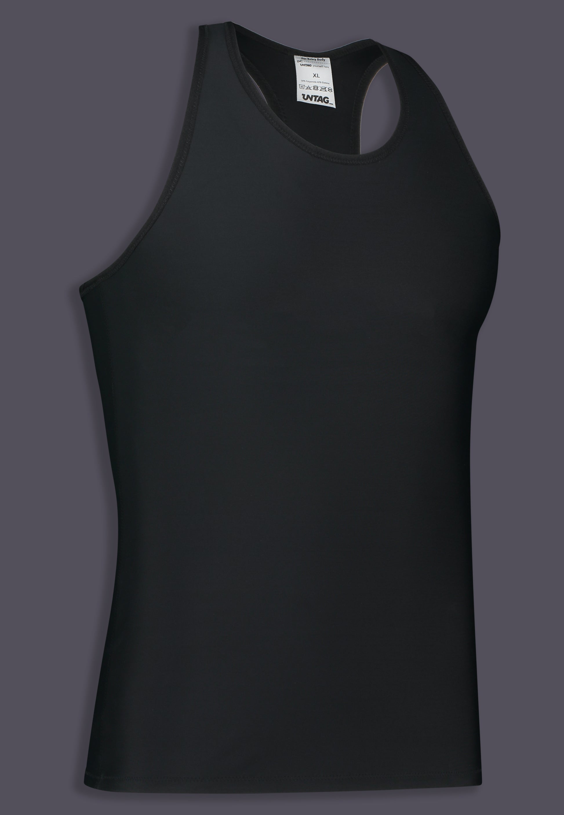 Side view of the Tank Shirt Binder with racerback