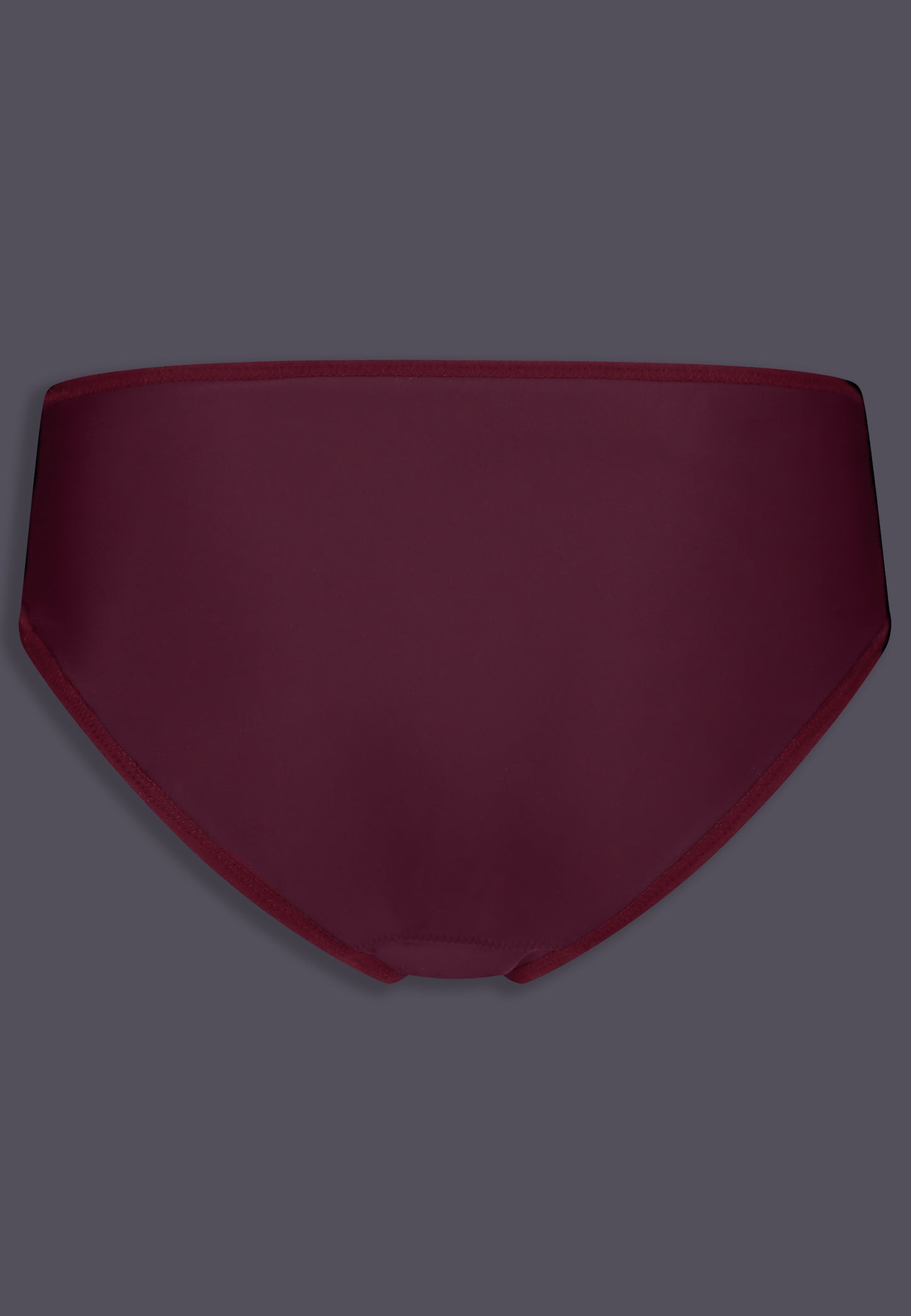 UNTAG MtF trans femme underwear tucking panties burgundy product back