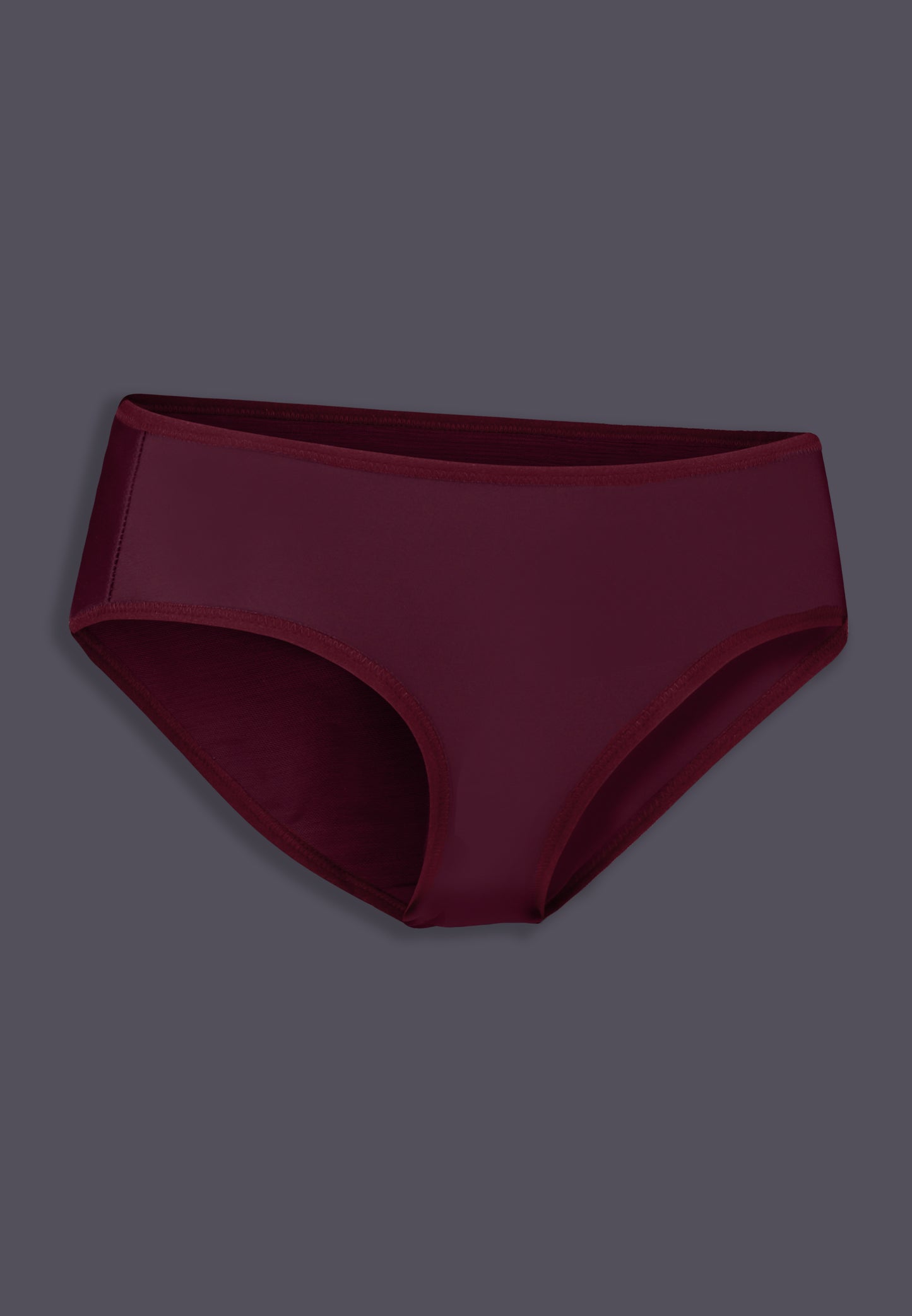 UNTAG MtF trans femme underwear tucking panties burgundy product side