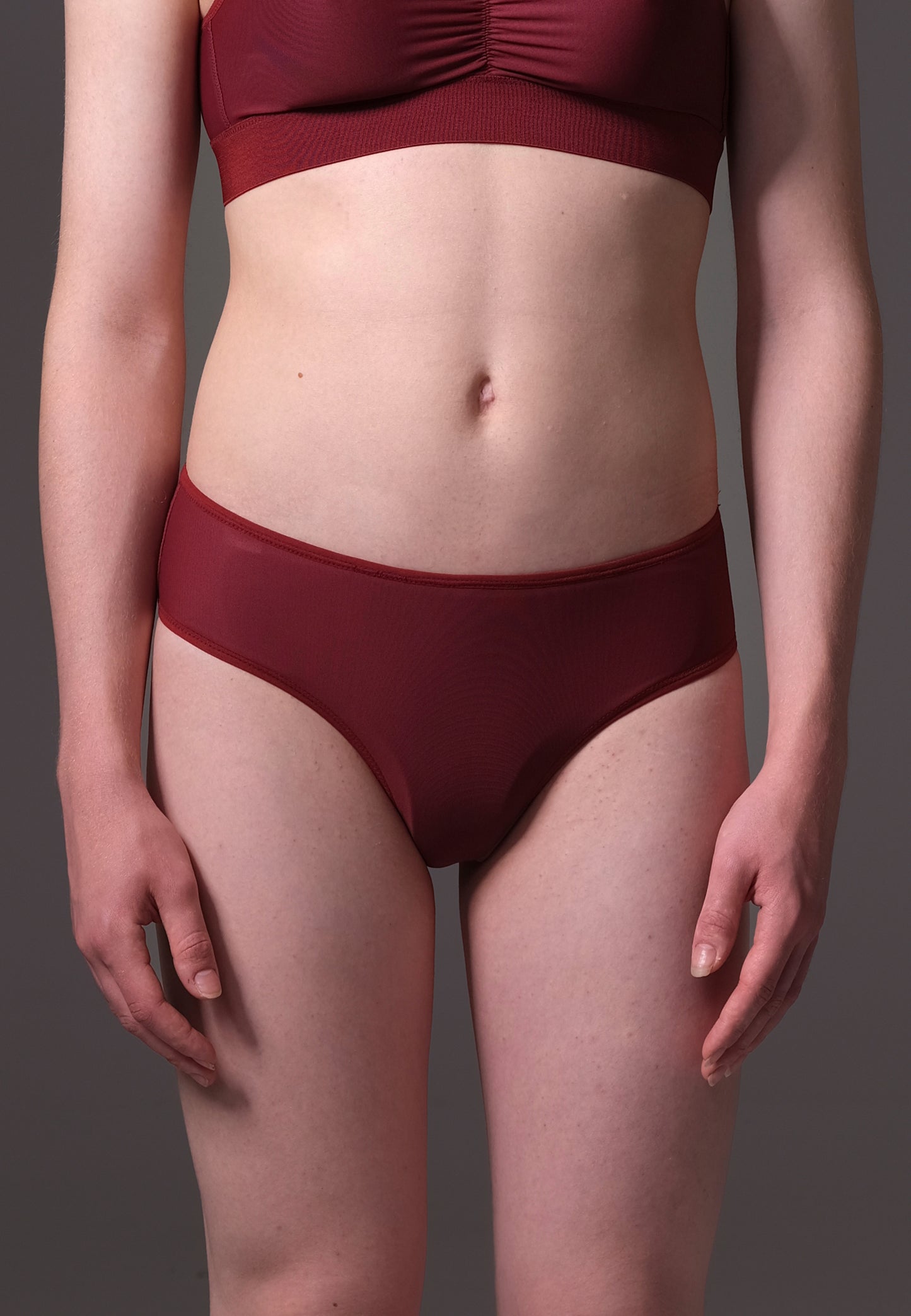 Tucking Slip bordeaux