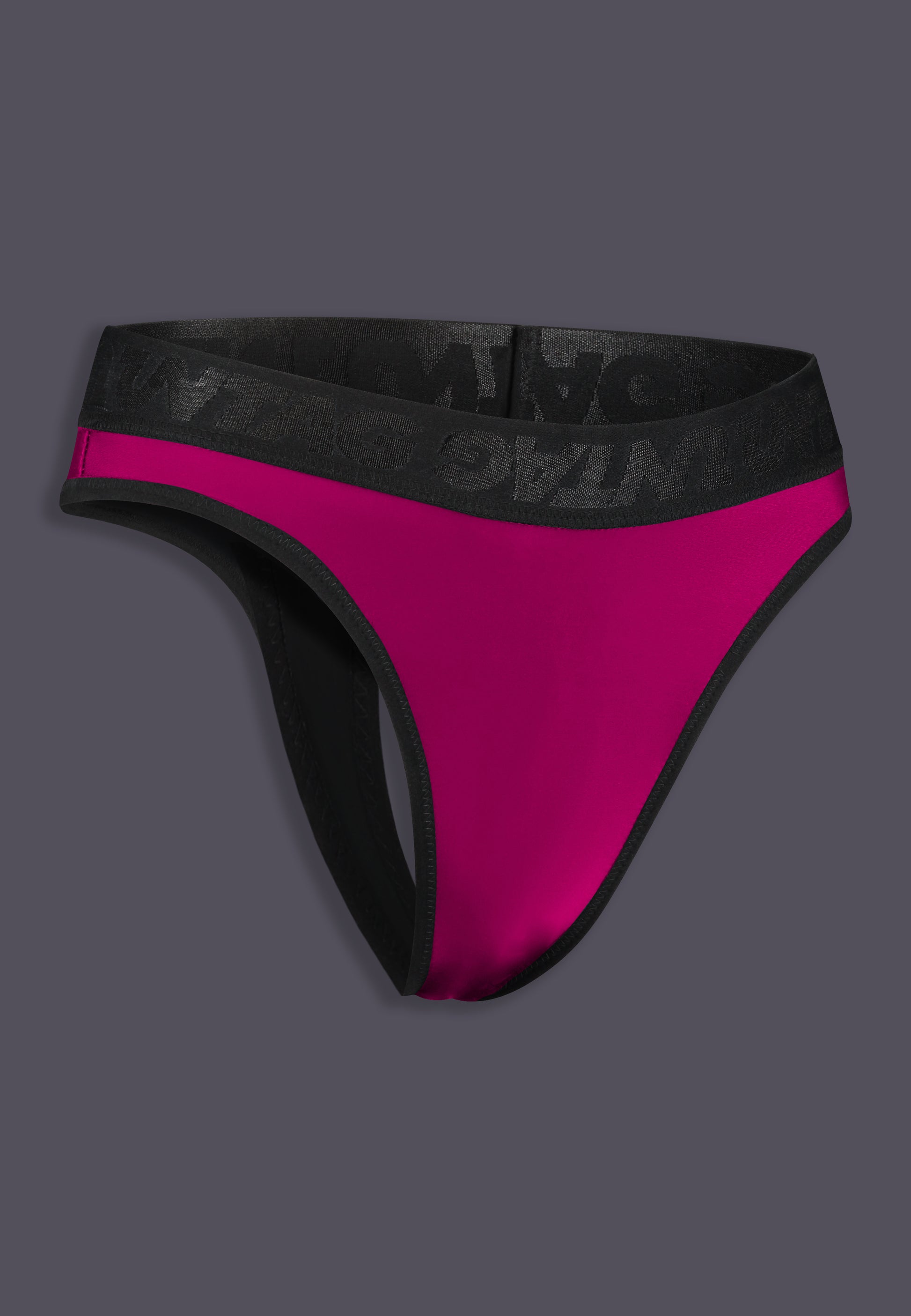 UNTAG trans mtf tucking thong hot pink product side