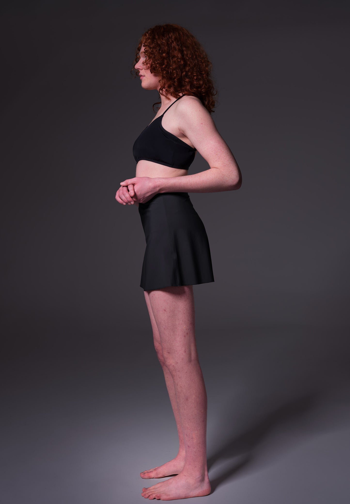 UNTAG Swim Skirt black tucking MtF swimwear trans