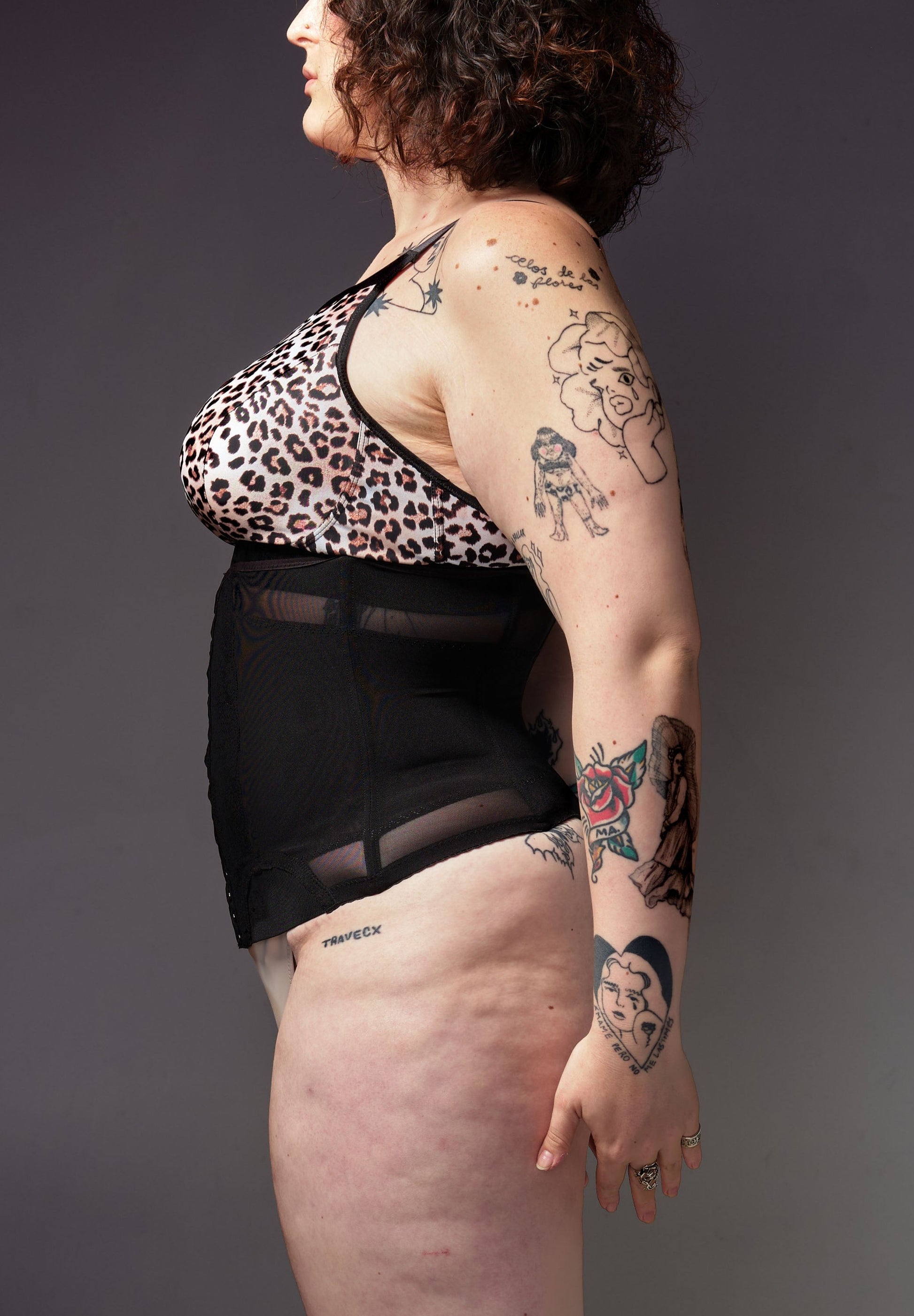 UNTAG corset black lace trans fashion underwear MtF