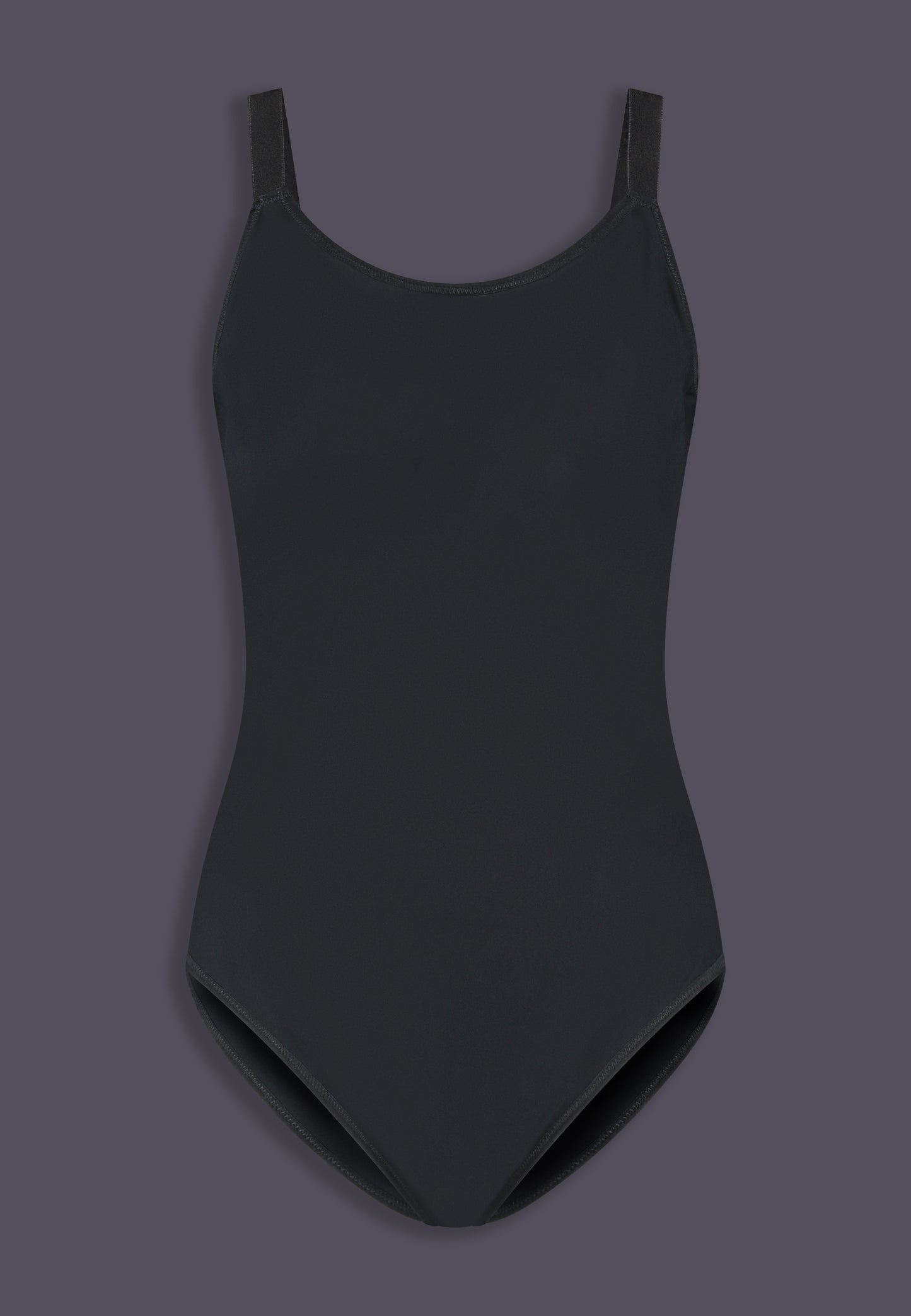 UNTAG MtF trans femme Strappy One Piece black prosthetic boobs side front product