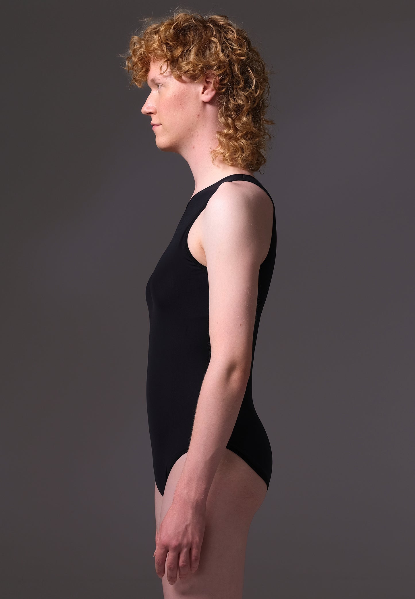 One Piece Zipper zwart