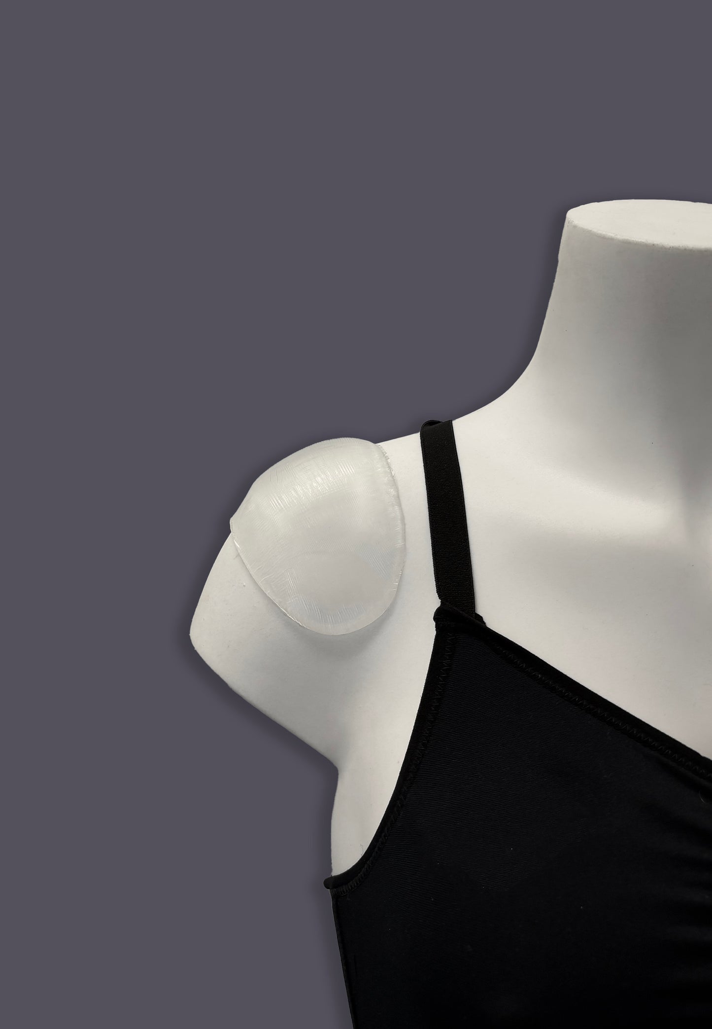 UNTAG FtM Masc transparent silicone shoulder pads for a masculine appearance option 2