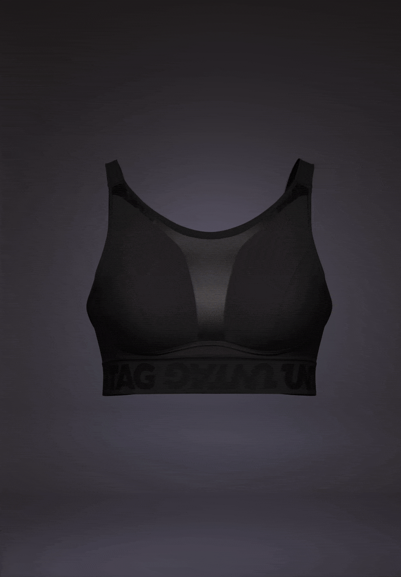 Signature Bralette zwart