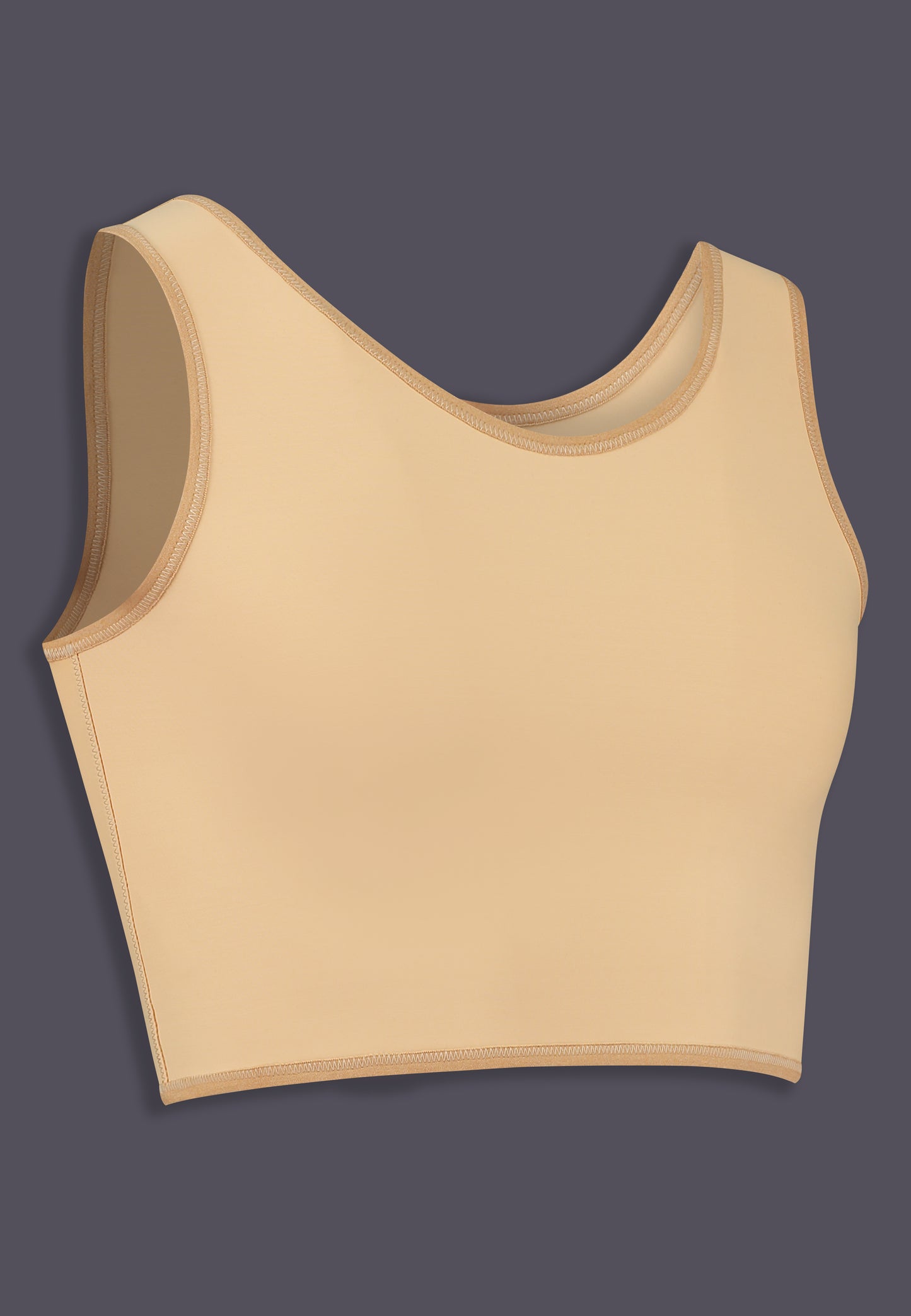 Short Binder - Extra strong, caramel, side right by UNTAG