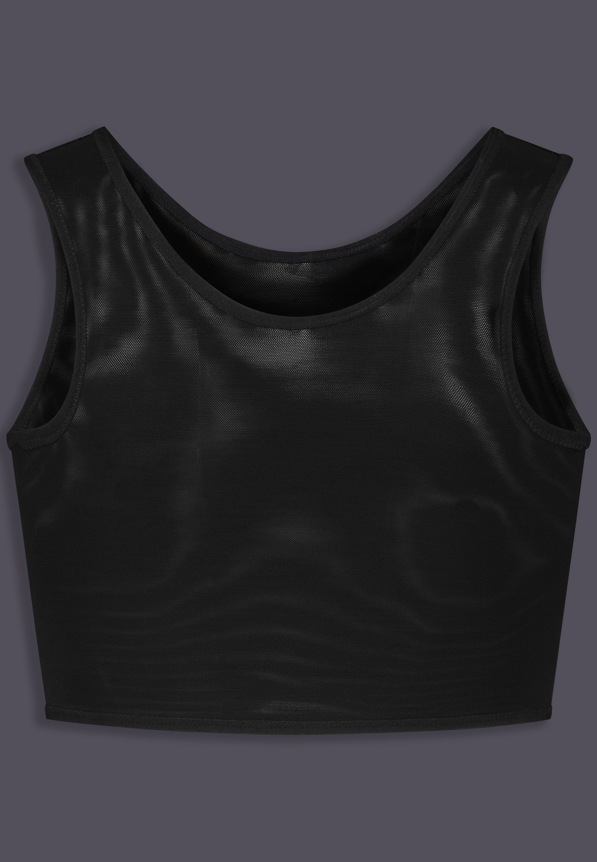 UNTAG Basic Swim Chest Binder black trans fashion swimwear  FtM