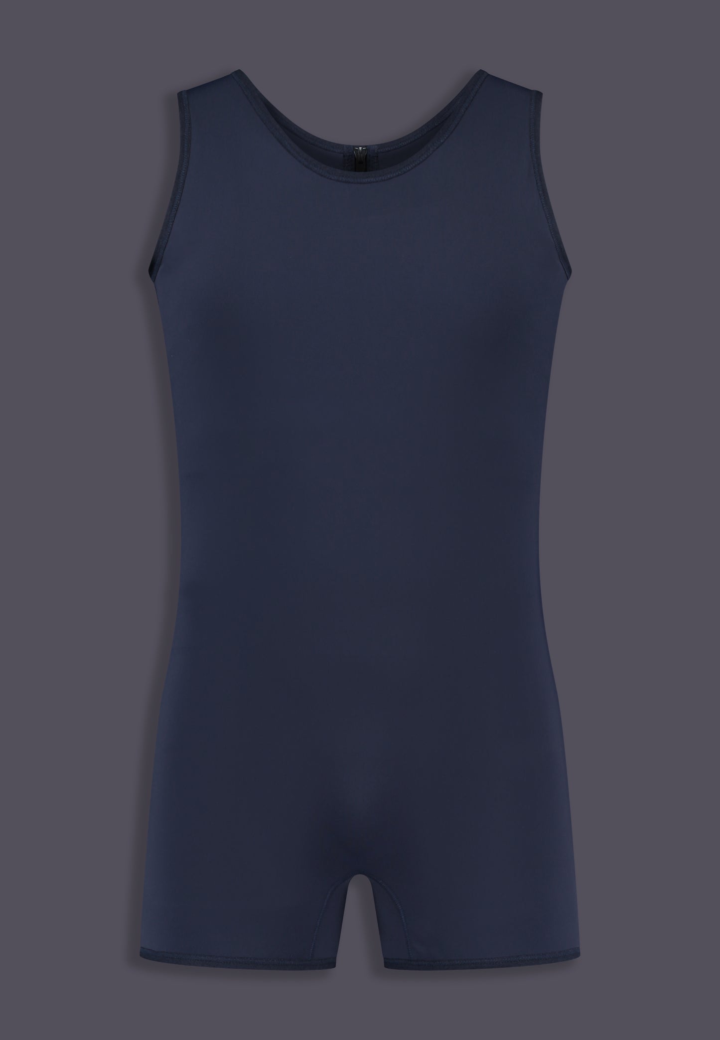 Swimsuit Binder dark blue, front view