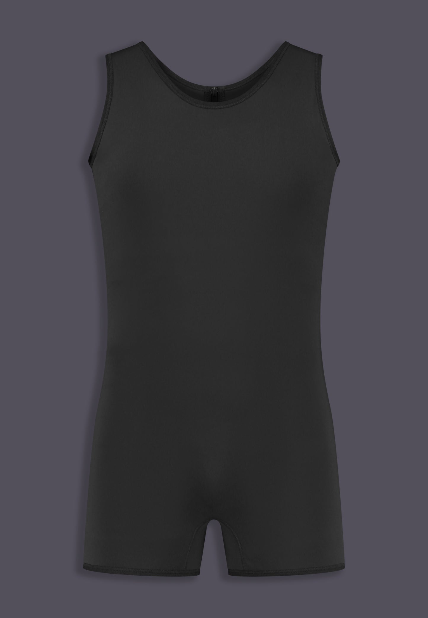 Swimsuit Binder black, front view, by UNTAG