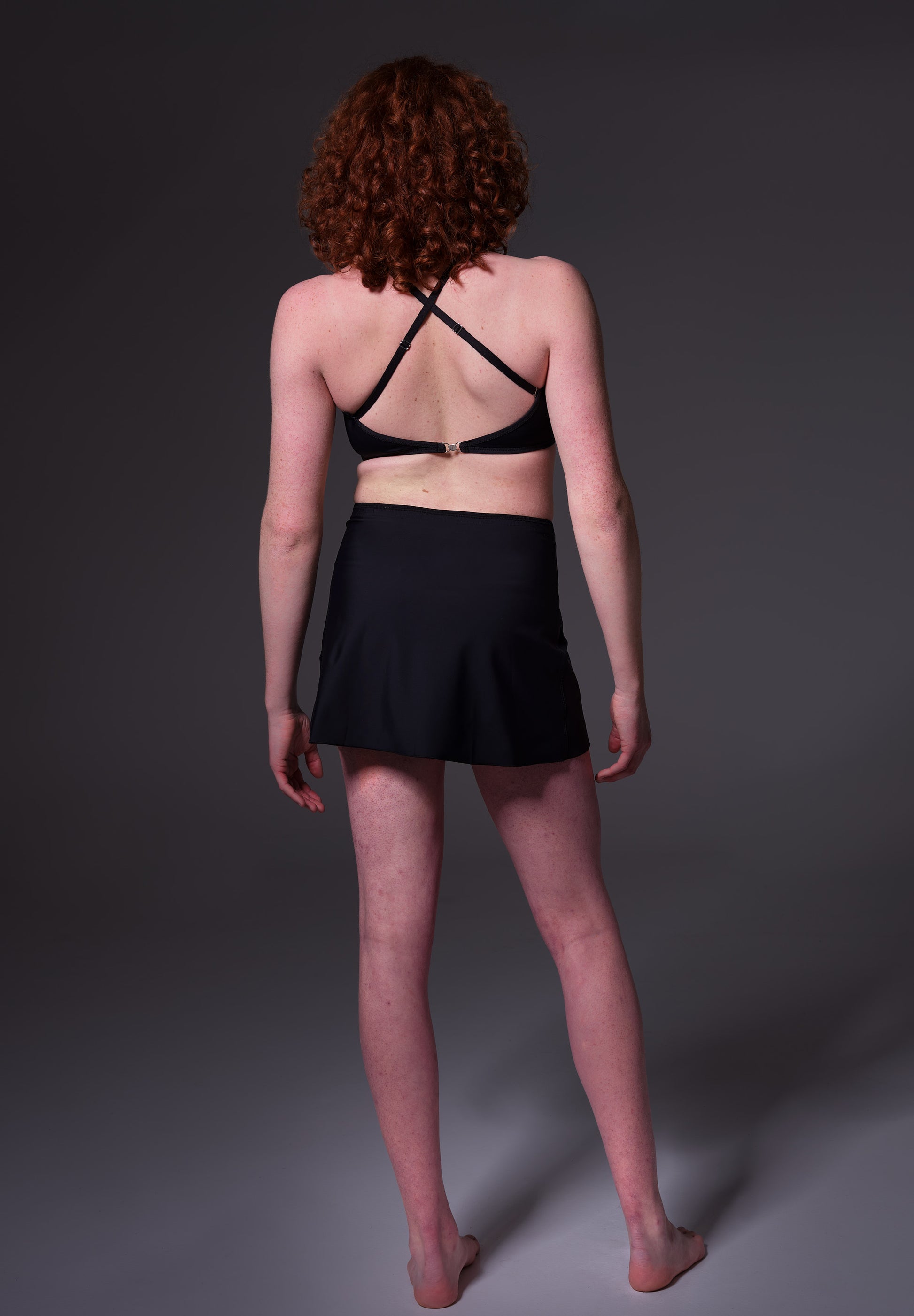 UNTAG Swim Skirt black tucking MtF swimwear trans