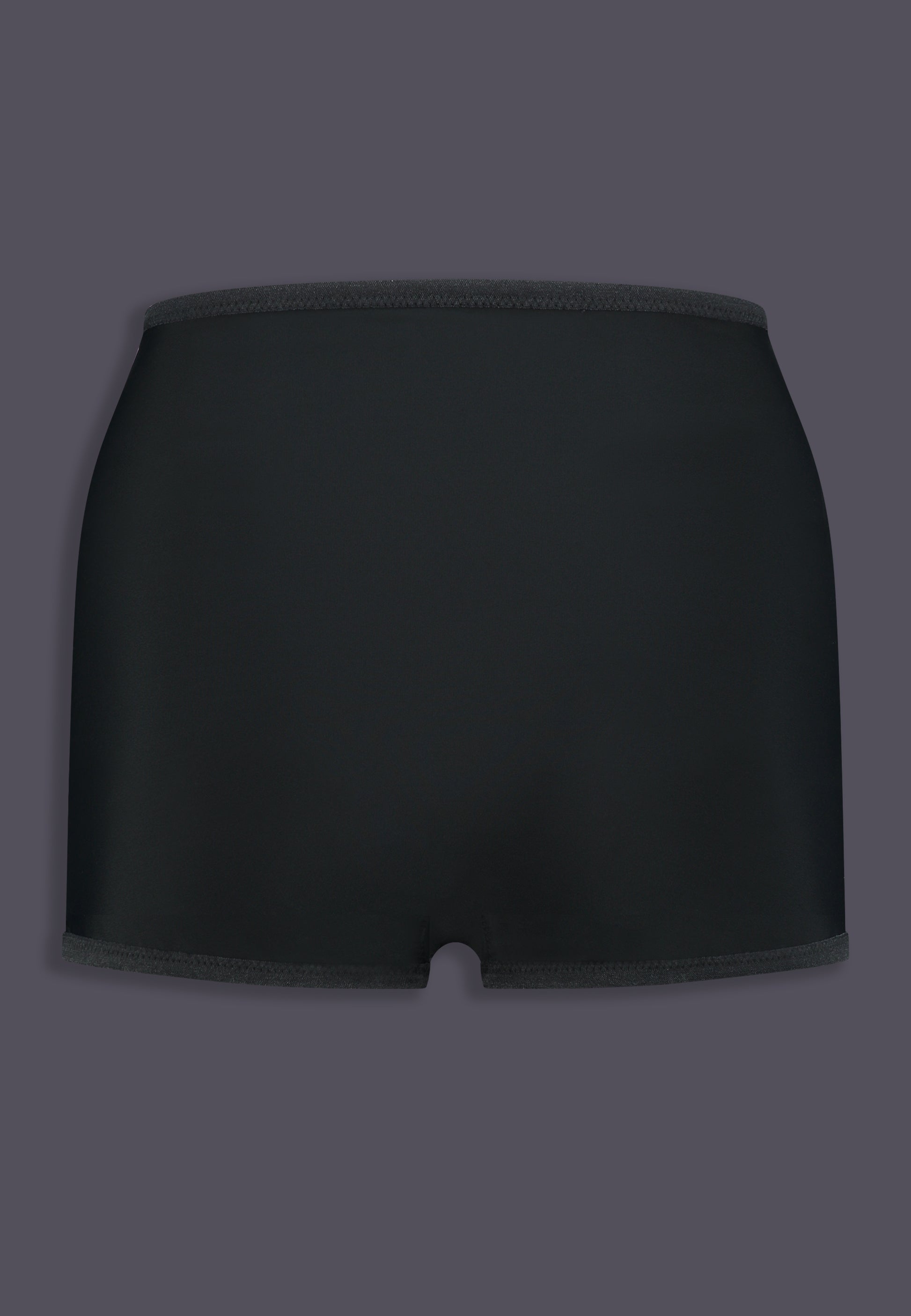 Bikini Short black, back view