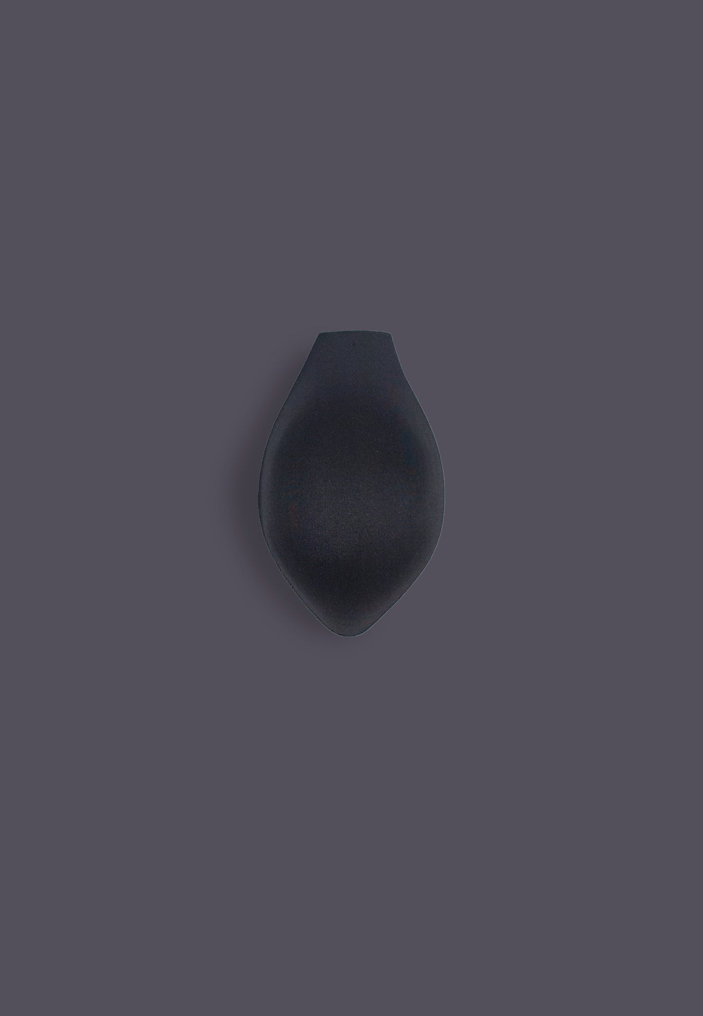 Foam Penis Padding black, top view