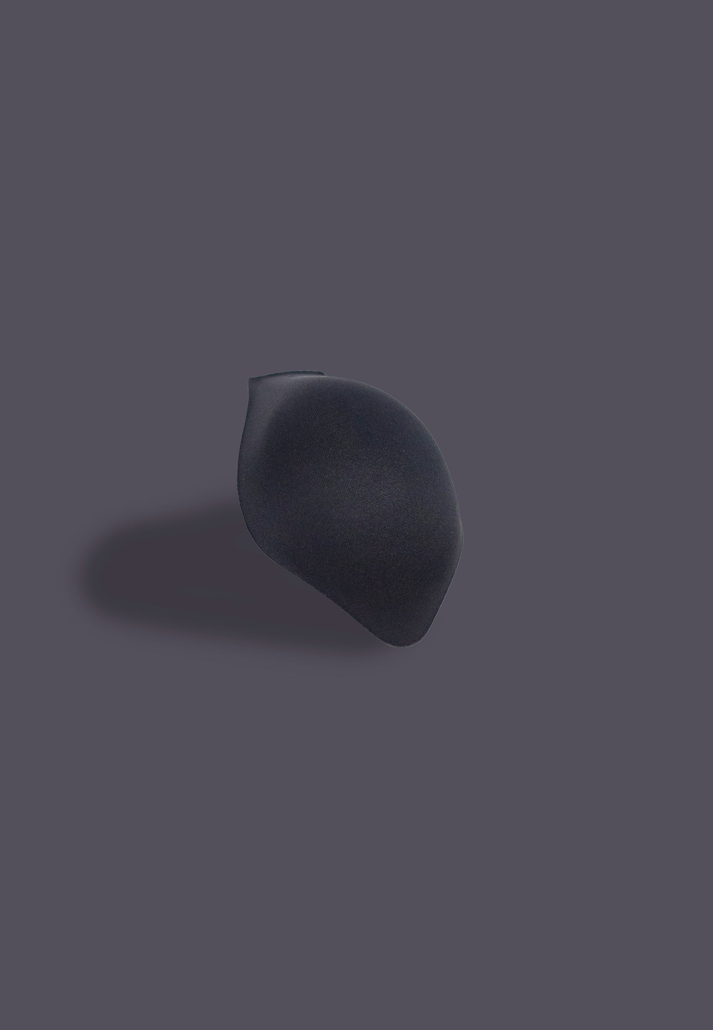 Side view of the Foam Penis Padding black
