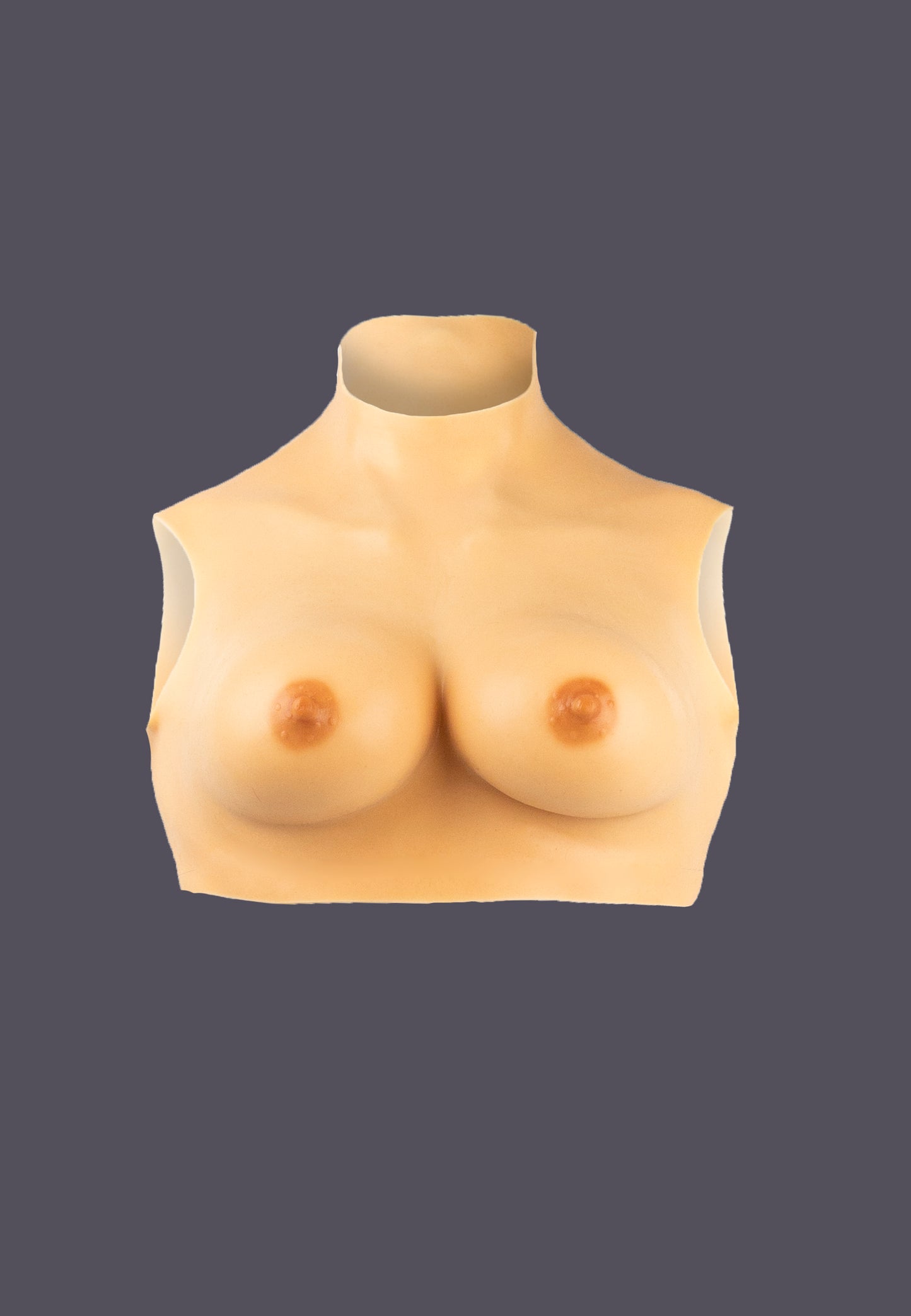 Front view of the Silicone Torso vanilla