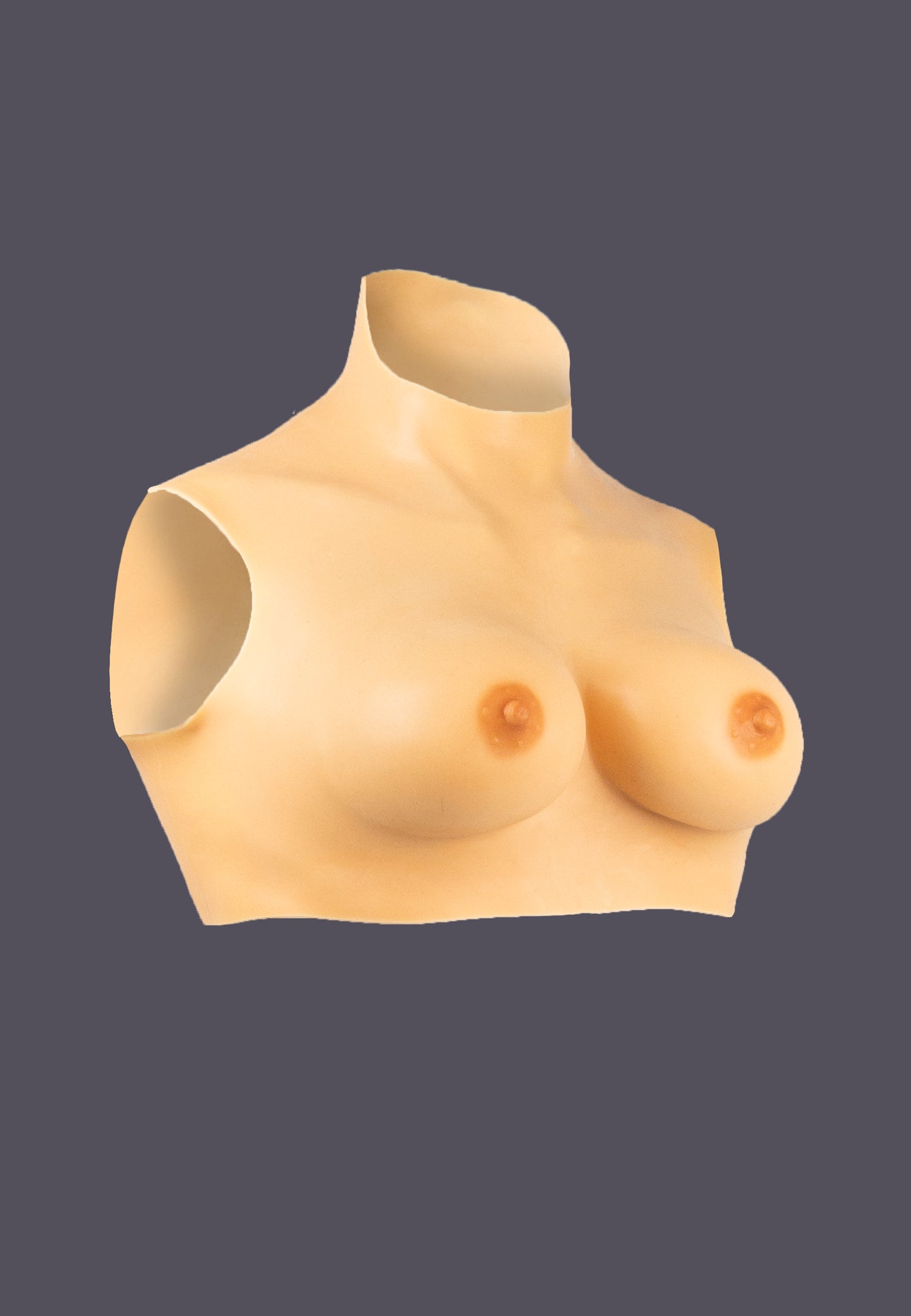 Silicone Torso vanilla, side right view