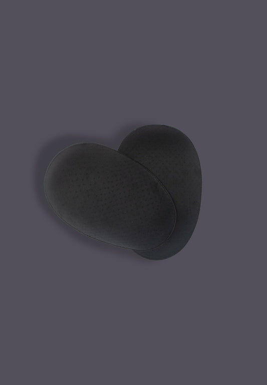 Foam Self-Adhesive Hippads black seen from the top