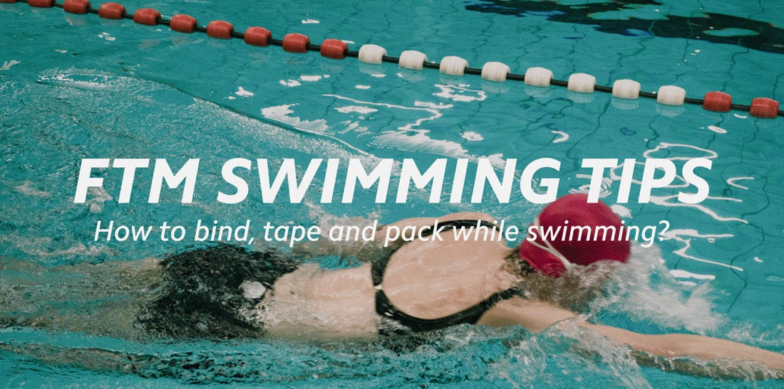 How to bind, tape and pack while swimming: a guide for FtM, transmasc and non-binary swimmers