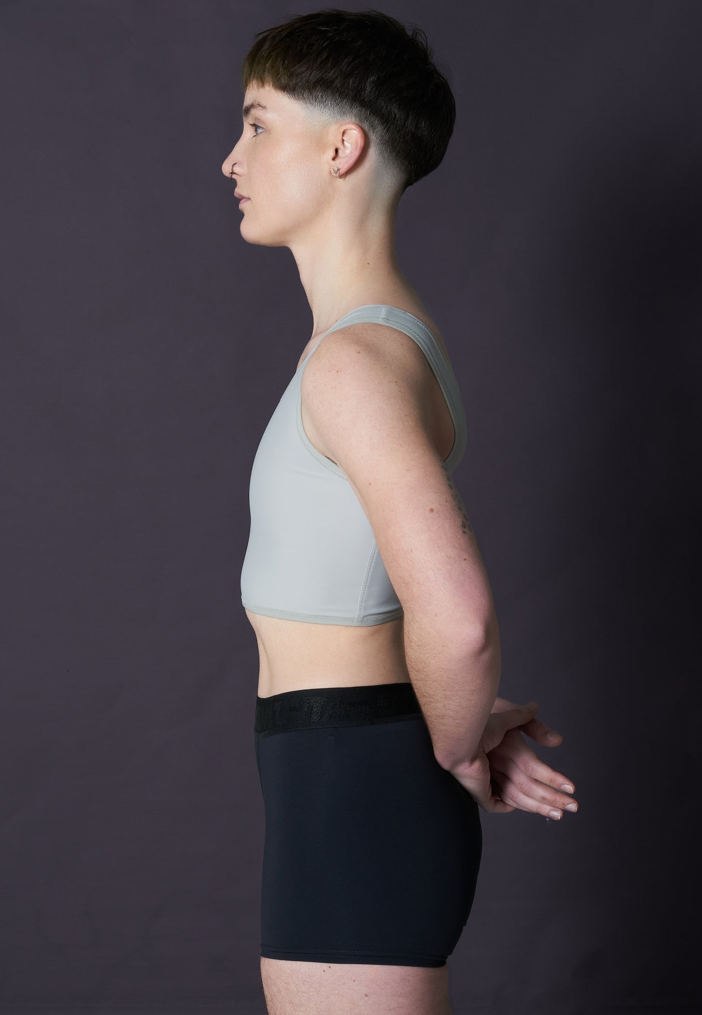 Gym Binder Extra Fort gris