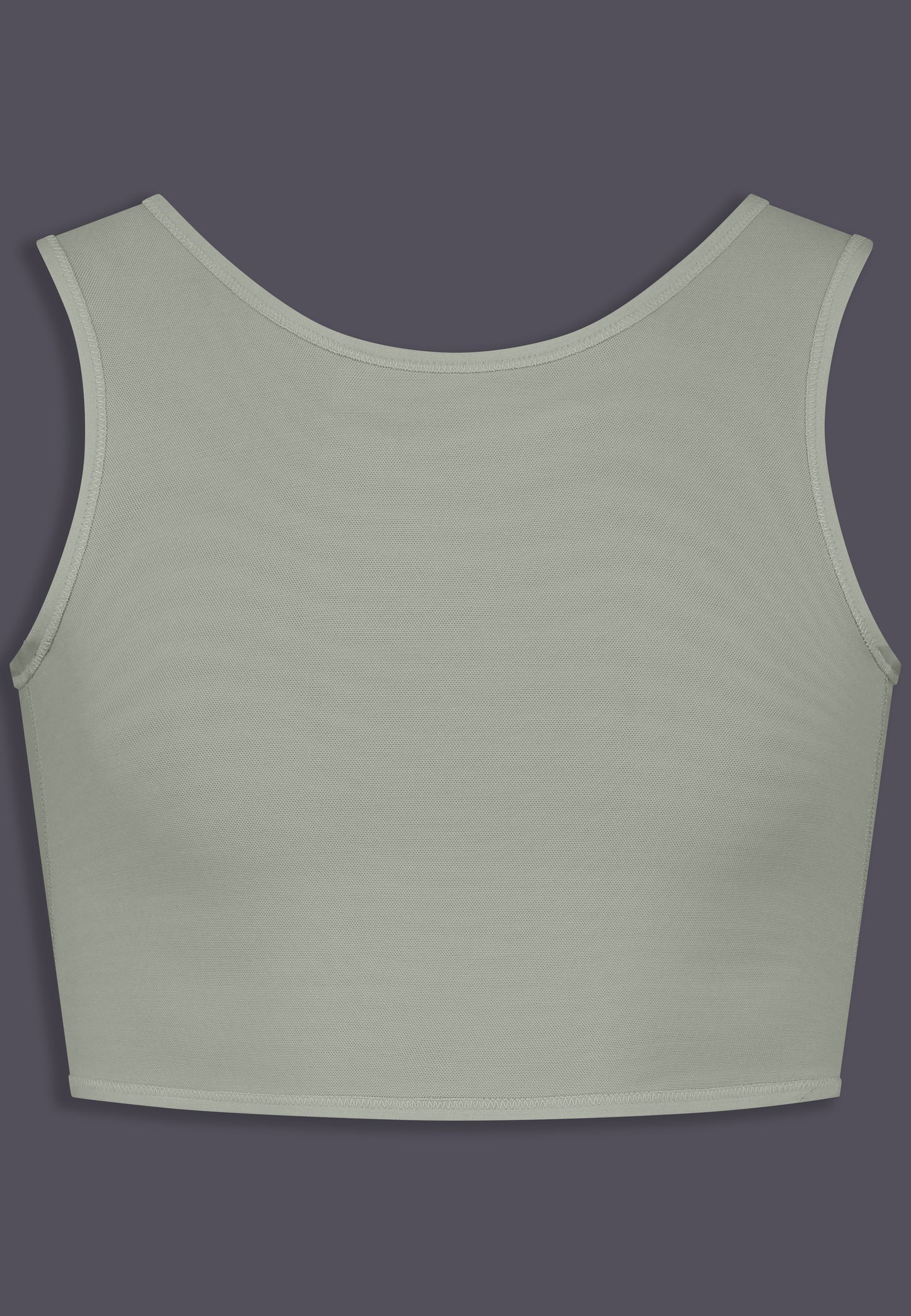 Binder Corto mesh | Color gris paloma