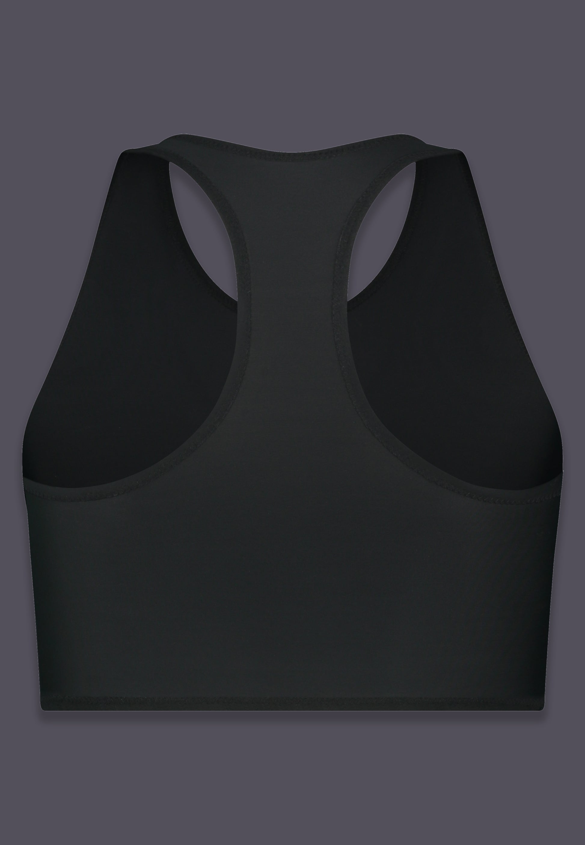 Back view of the black Tank Binder by UNTAG