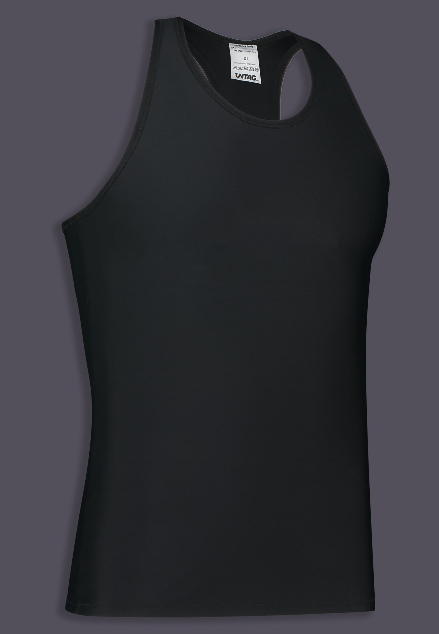 Side view of the Tank Shirt Binder with racerback