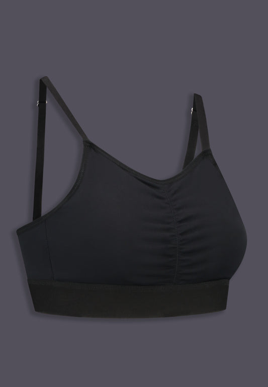 UNTAG bra top black MtF for breast prosthetics trans underwear