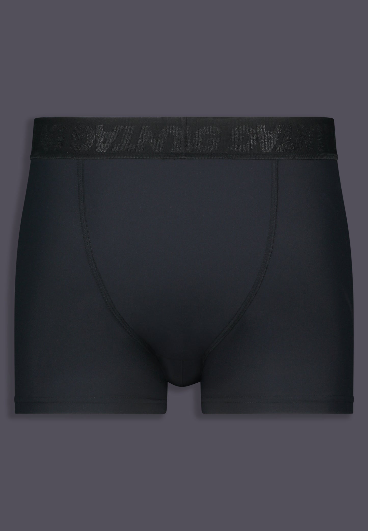 Boxershorts, black, back view - by UNTAG