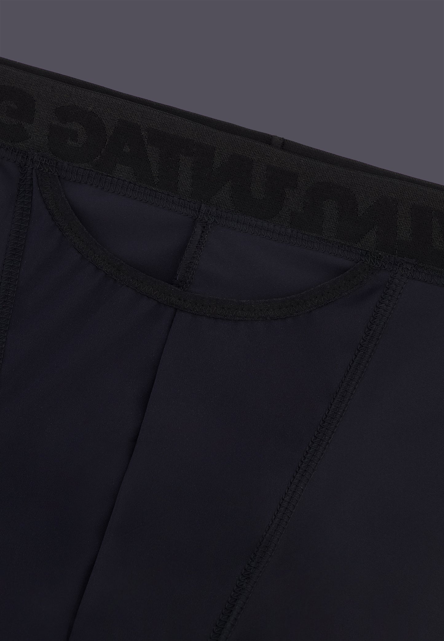 Detail of the packing pouch on the inside of the Boxershorts - by UNTAG