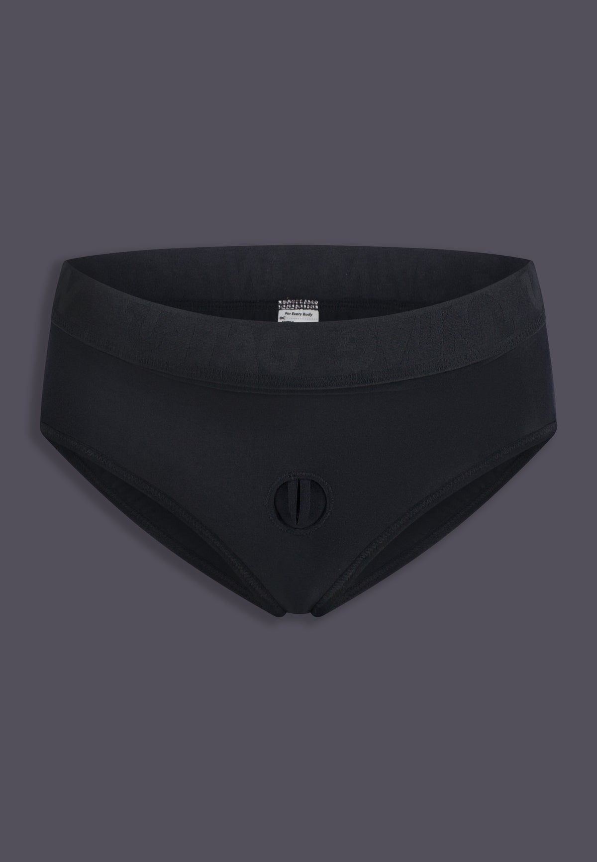 UNTAG FtM trans Masc penis packing briefs masculine look black pic 2 front