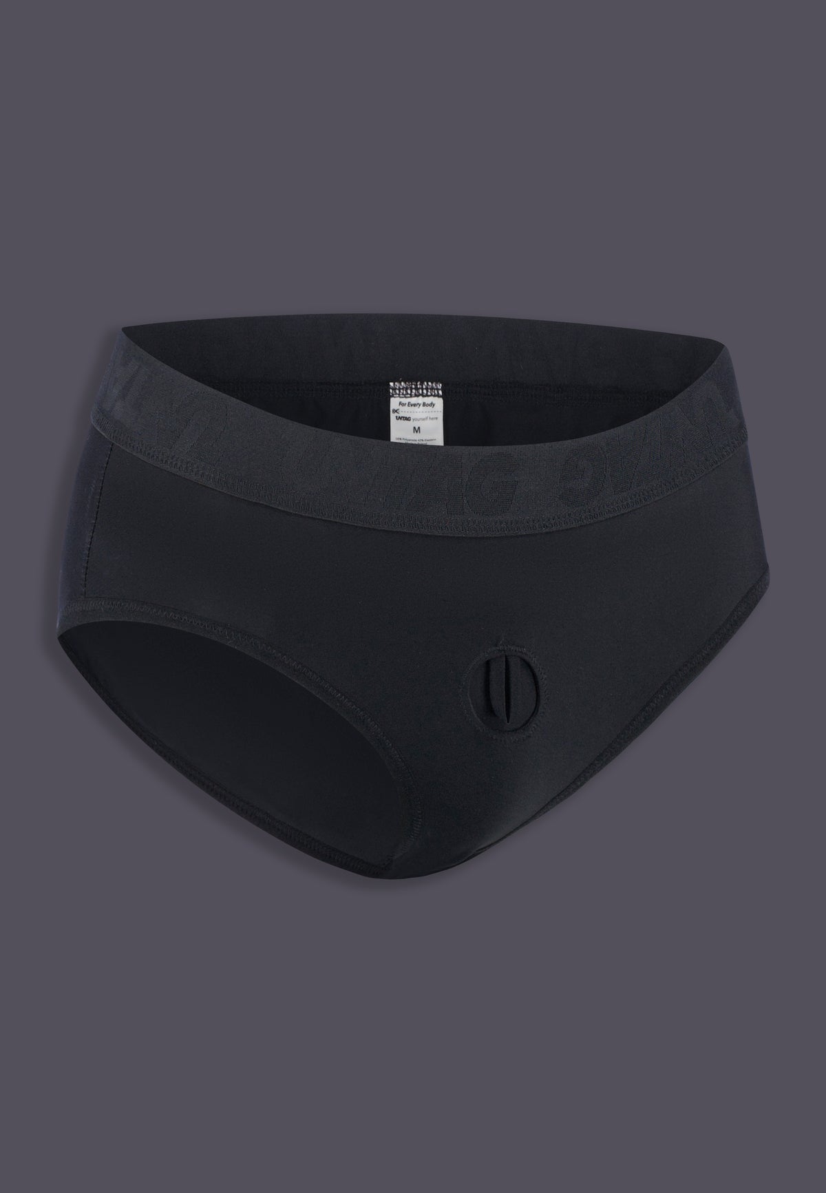 UNTAG FtM trans Masc penis packing briefs masculine look black pic 1