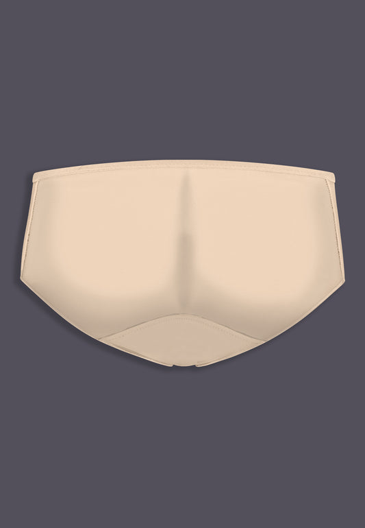 UNTAG Trans MtF booty booster panties beige back