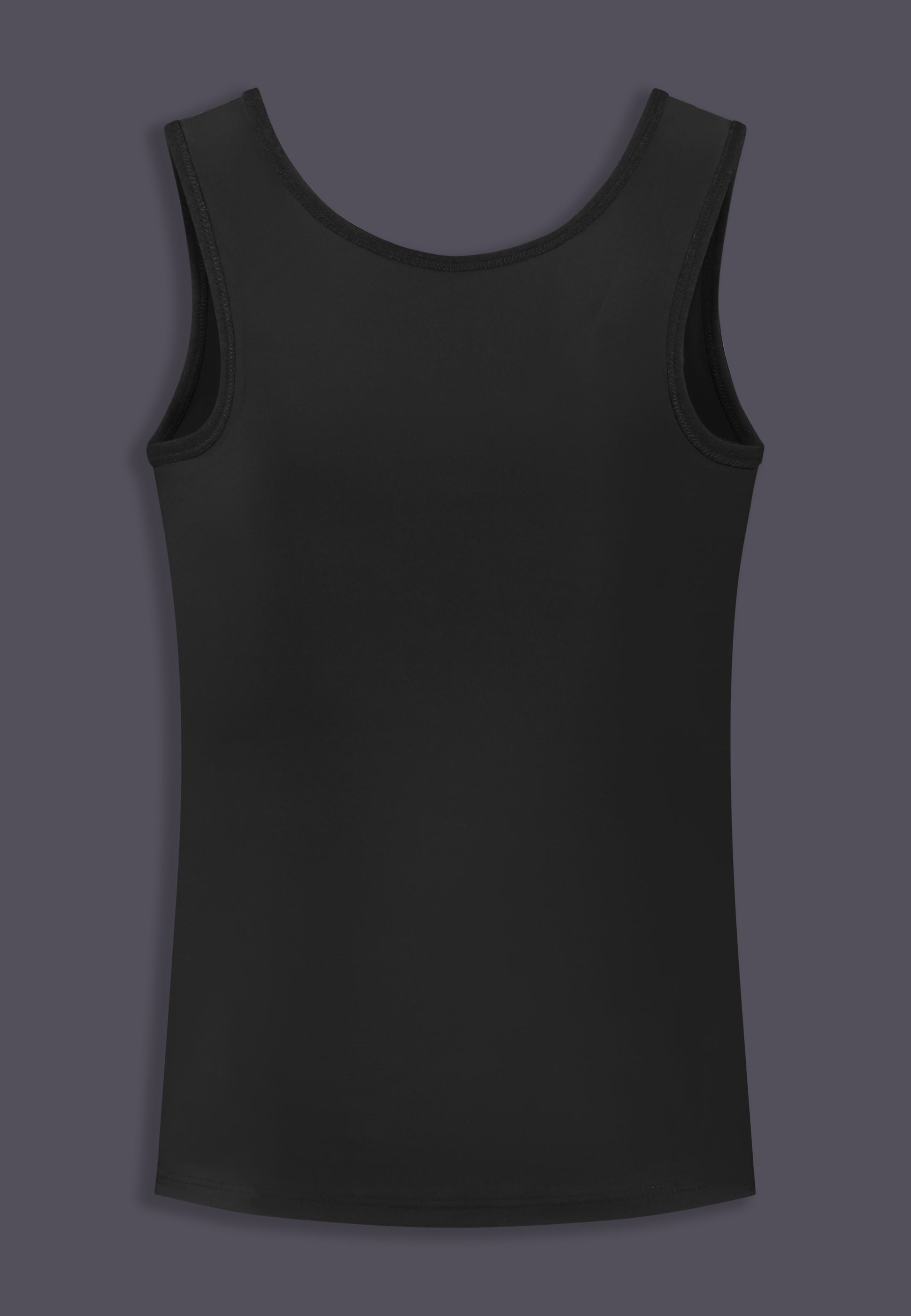 FtM trans fitted swimming built-in chest binder black back product 