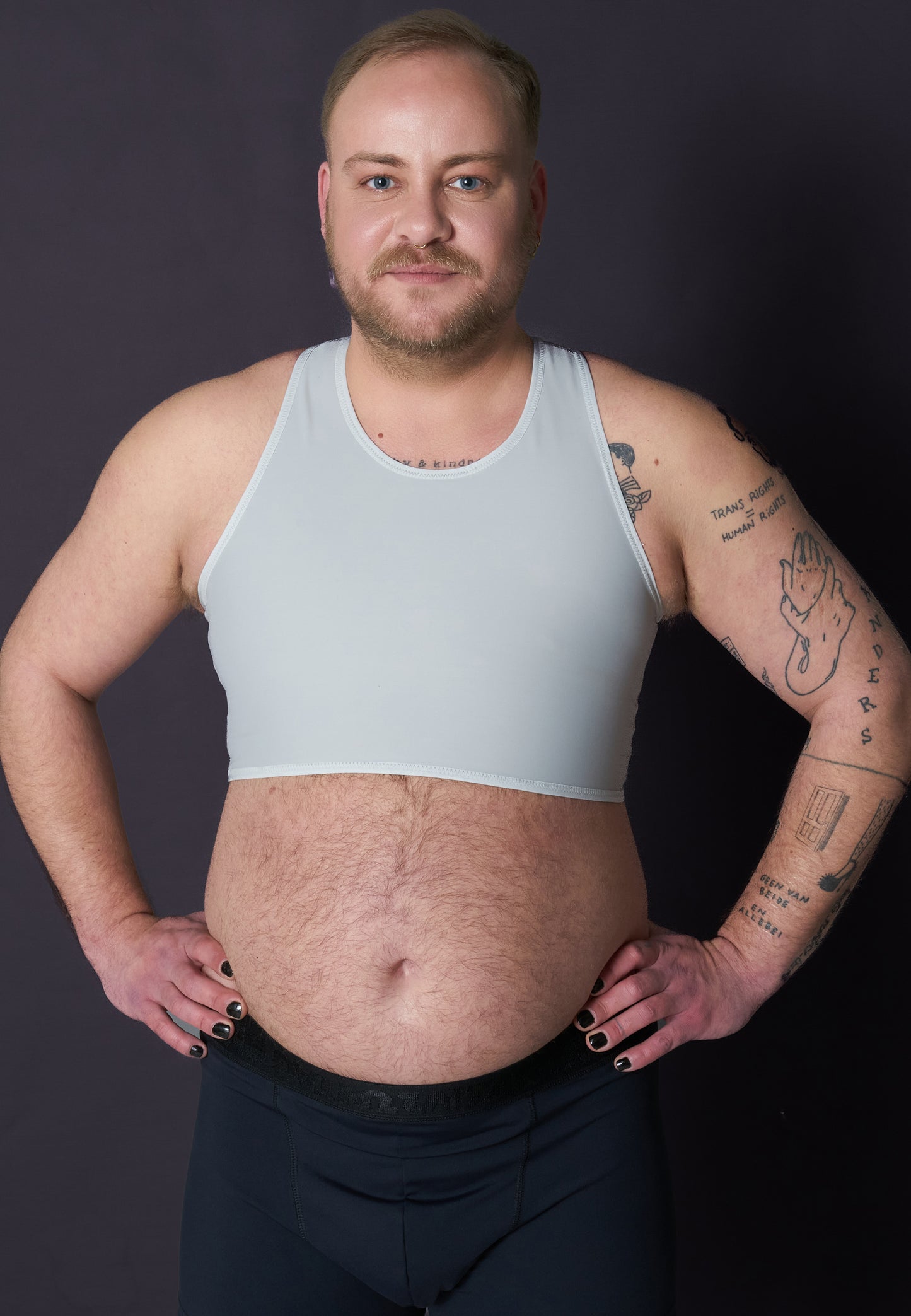 Tank Swim Binder Grau