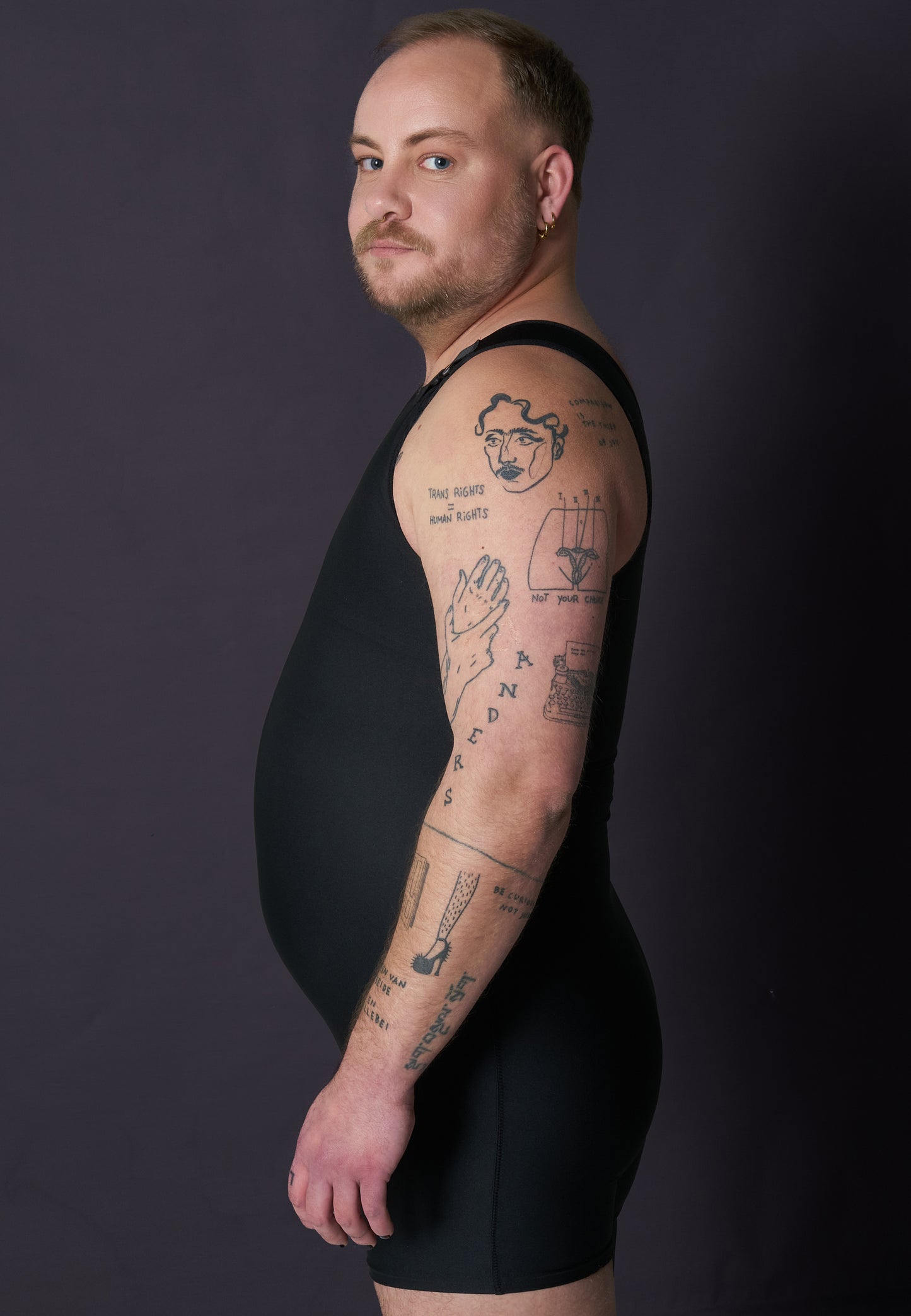 Hook-Up Zwem Binder zwart