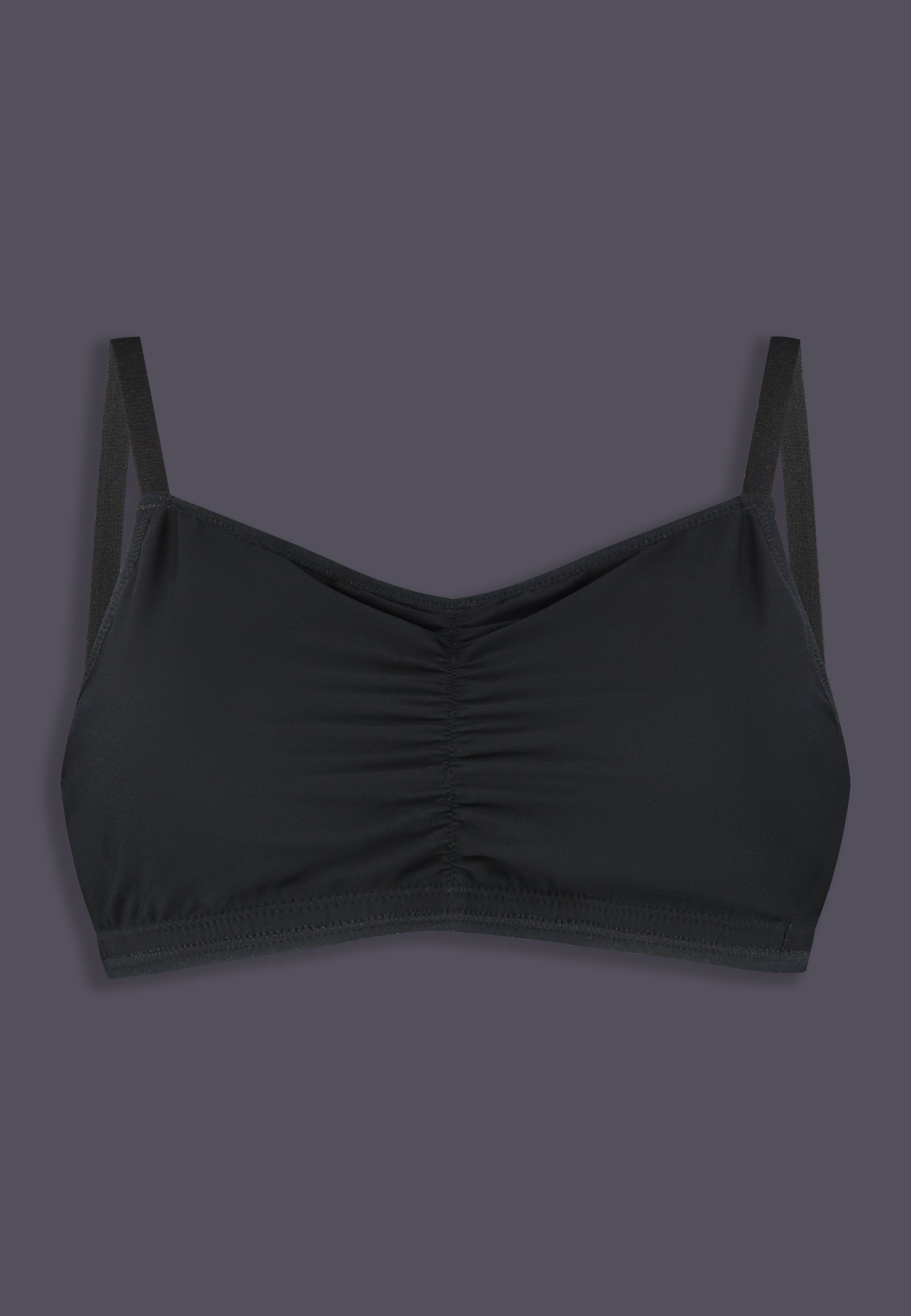 MtF trans femme UNTAG black bikini top front product