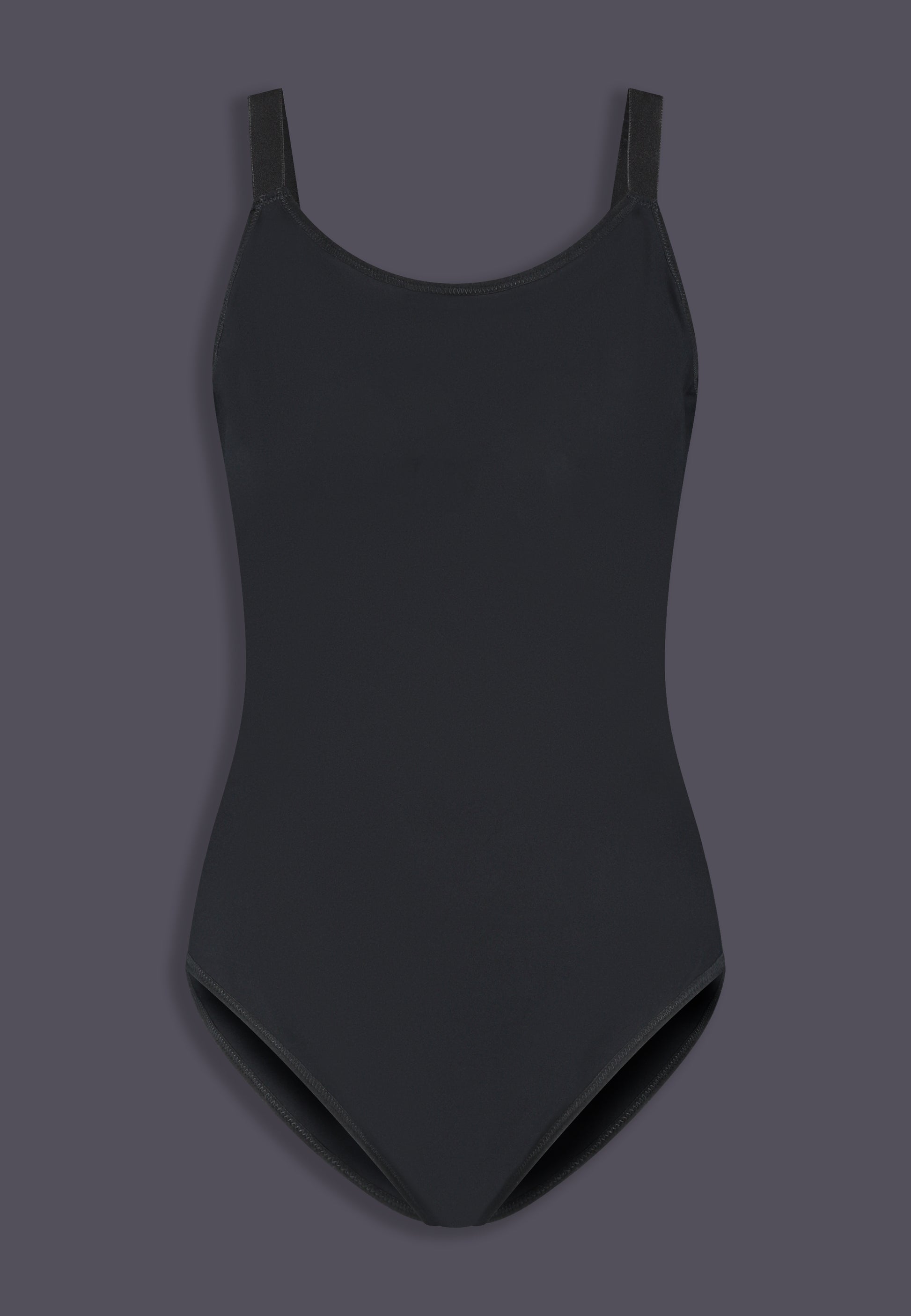 UNTAG MtF trans femme Strappy One Piece black prosthetic boobs  side front product