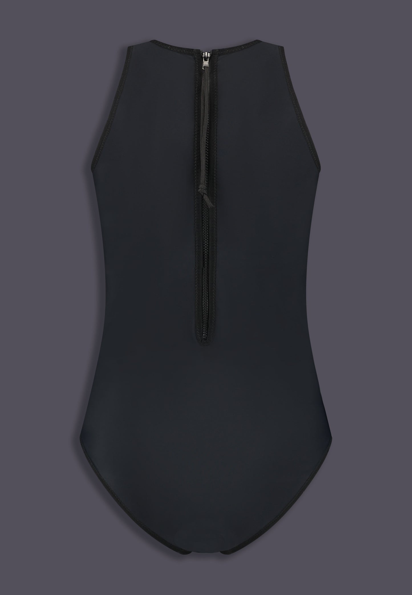 One Piece Zipper black