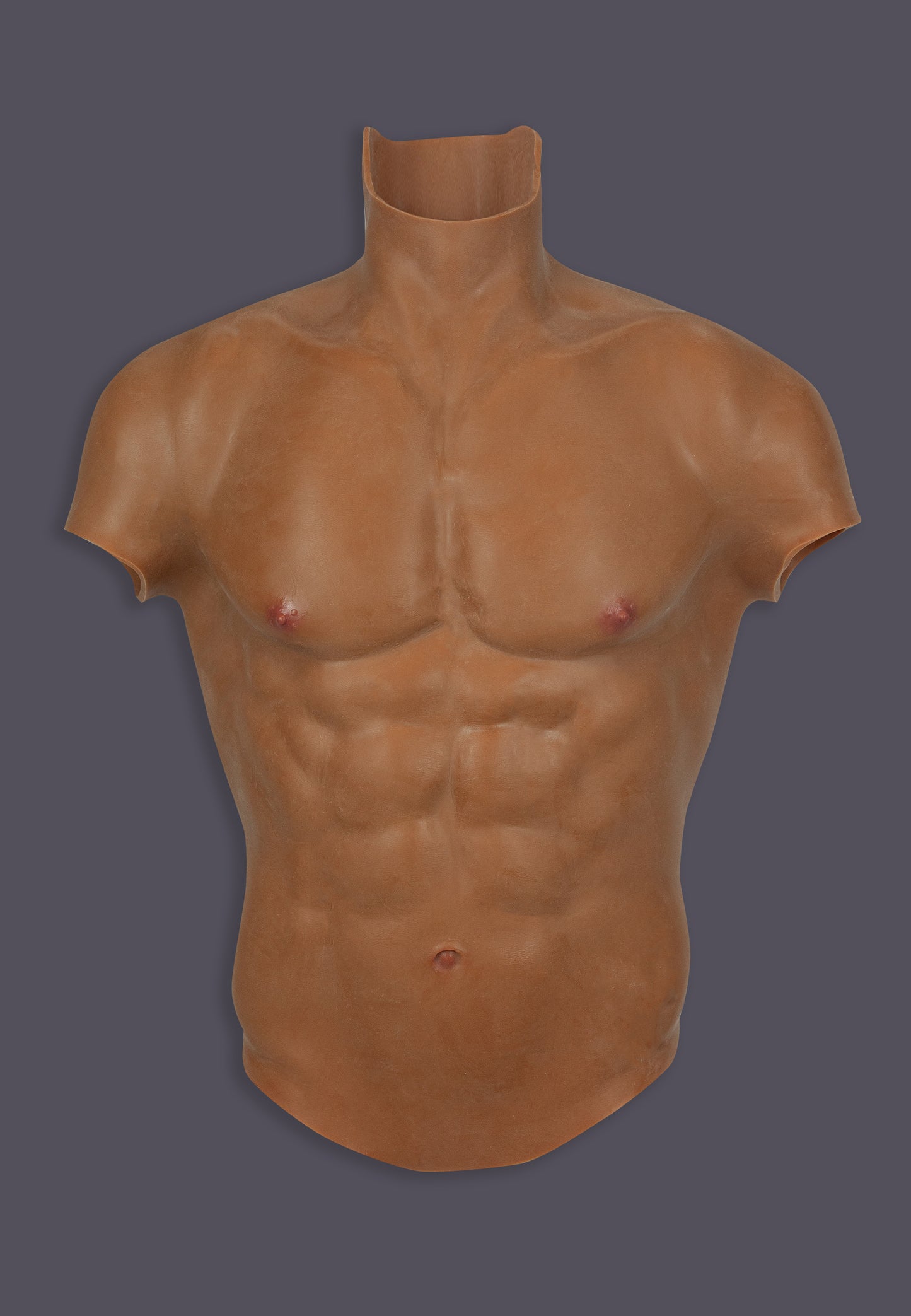 The Male Torso chocolate seen from the front