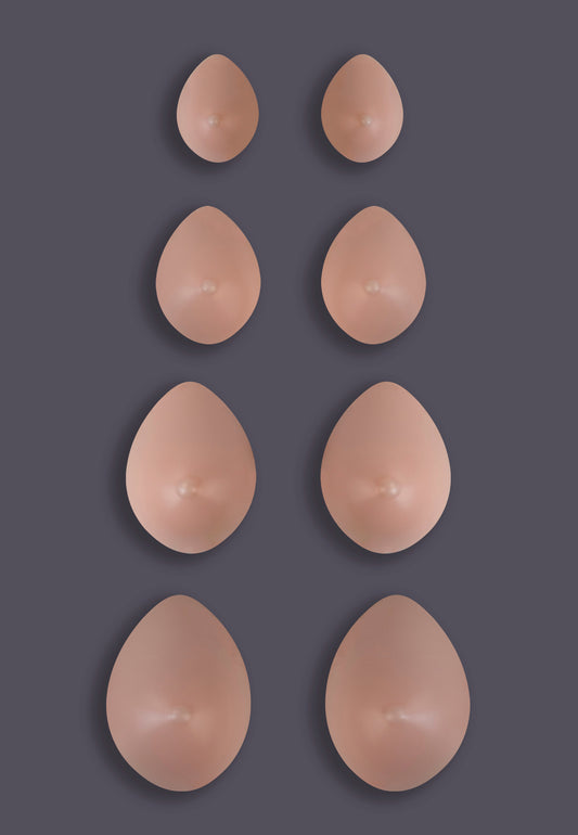 Silicone Breast Forms 1 Pair AA-F Cup Silicone Breast Forms